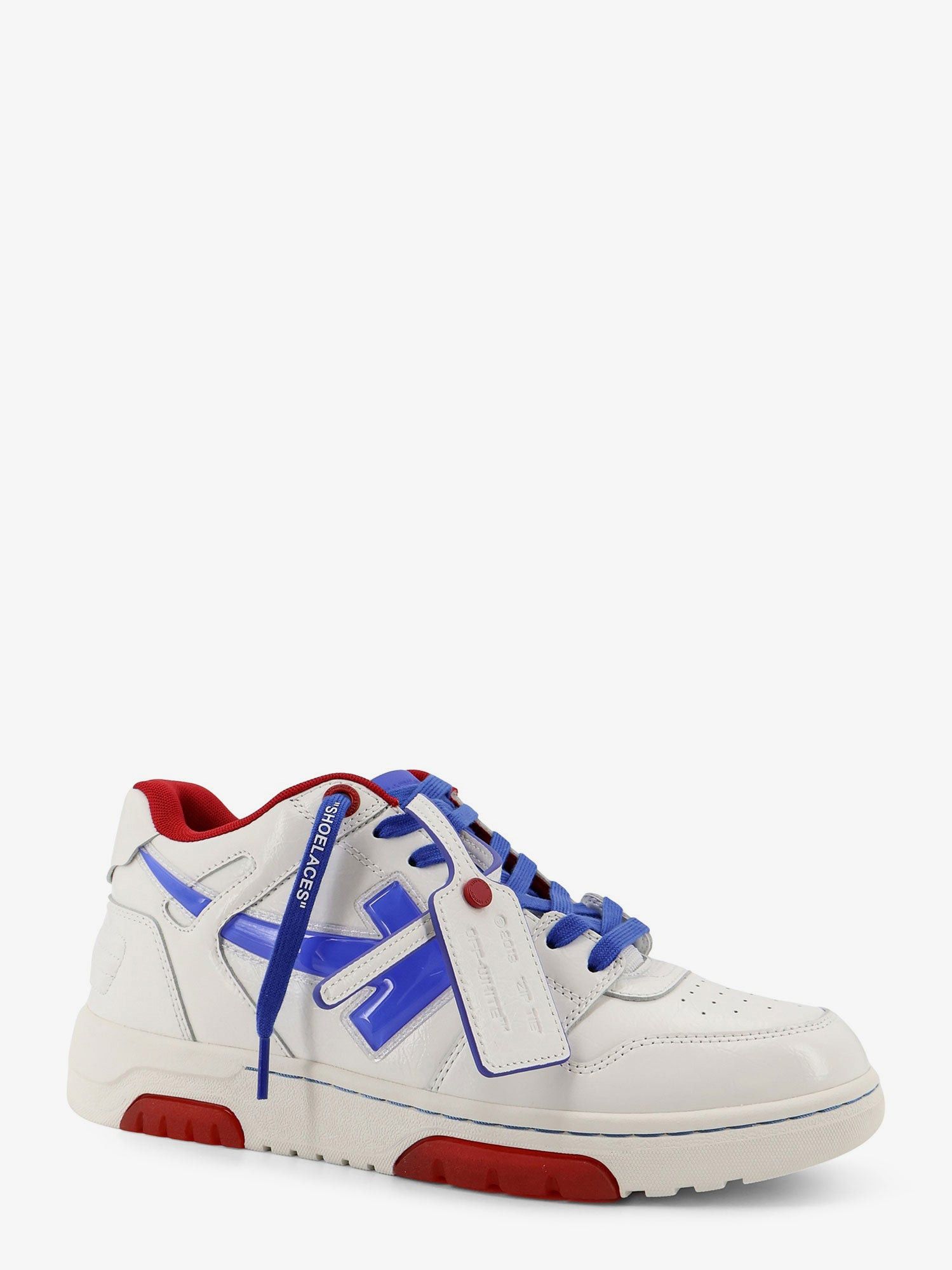 Off-White Out Of Office Bubble Arrow Leather Sneakers Size US 7 / EU 40 - 2 Thumbnail