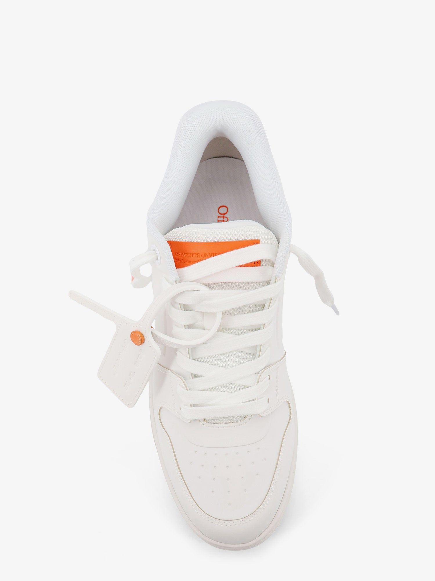 Off-White Out Of Office Molded Leather Sneakers Size US 7 / EU 40 - 5 Thumbnail