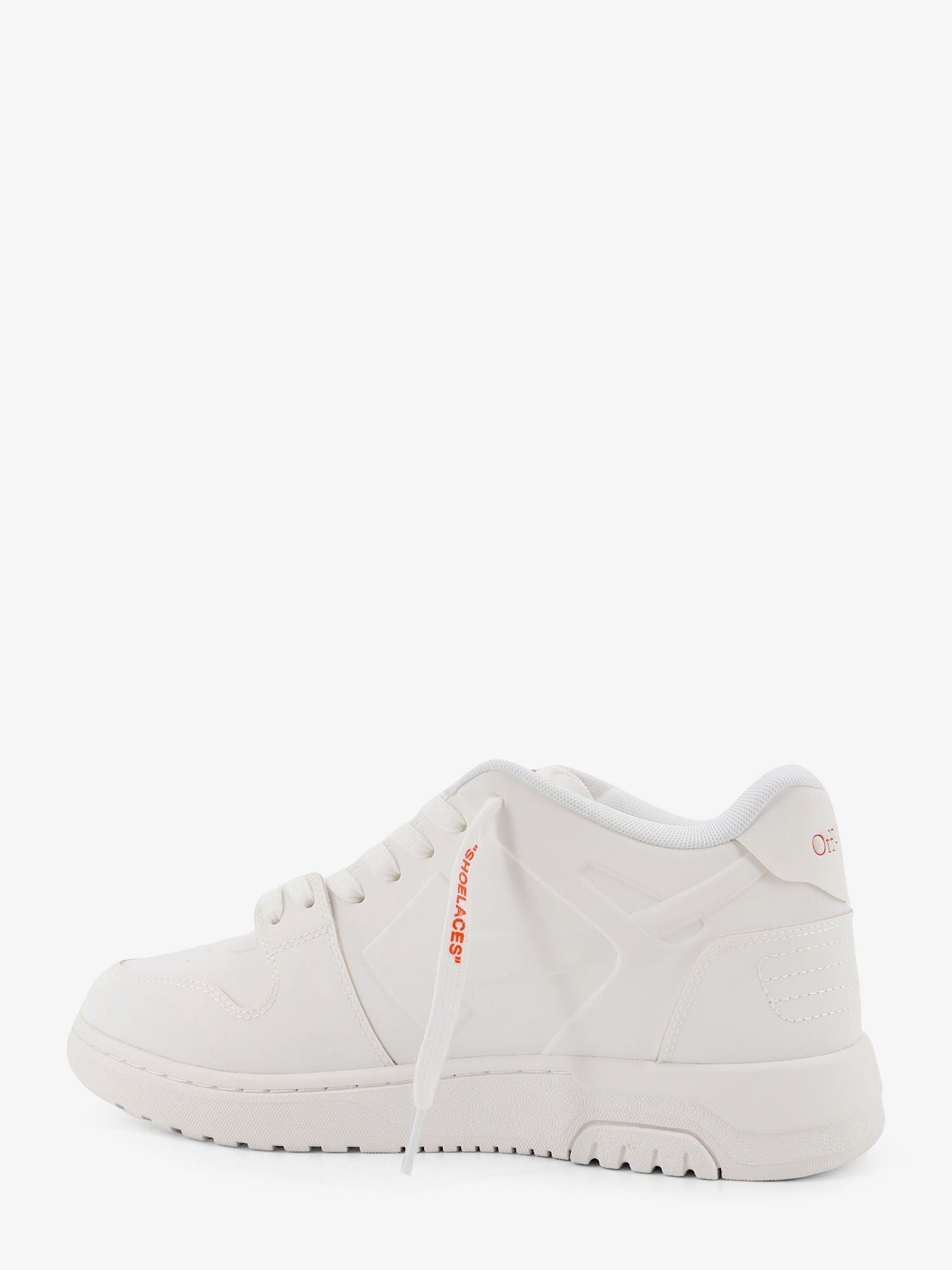 Off-White Out Of Office Molded Leather Sneakers Size US 7 / EU 40 - 3 Thumbnail