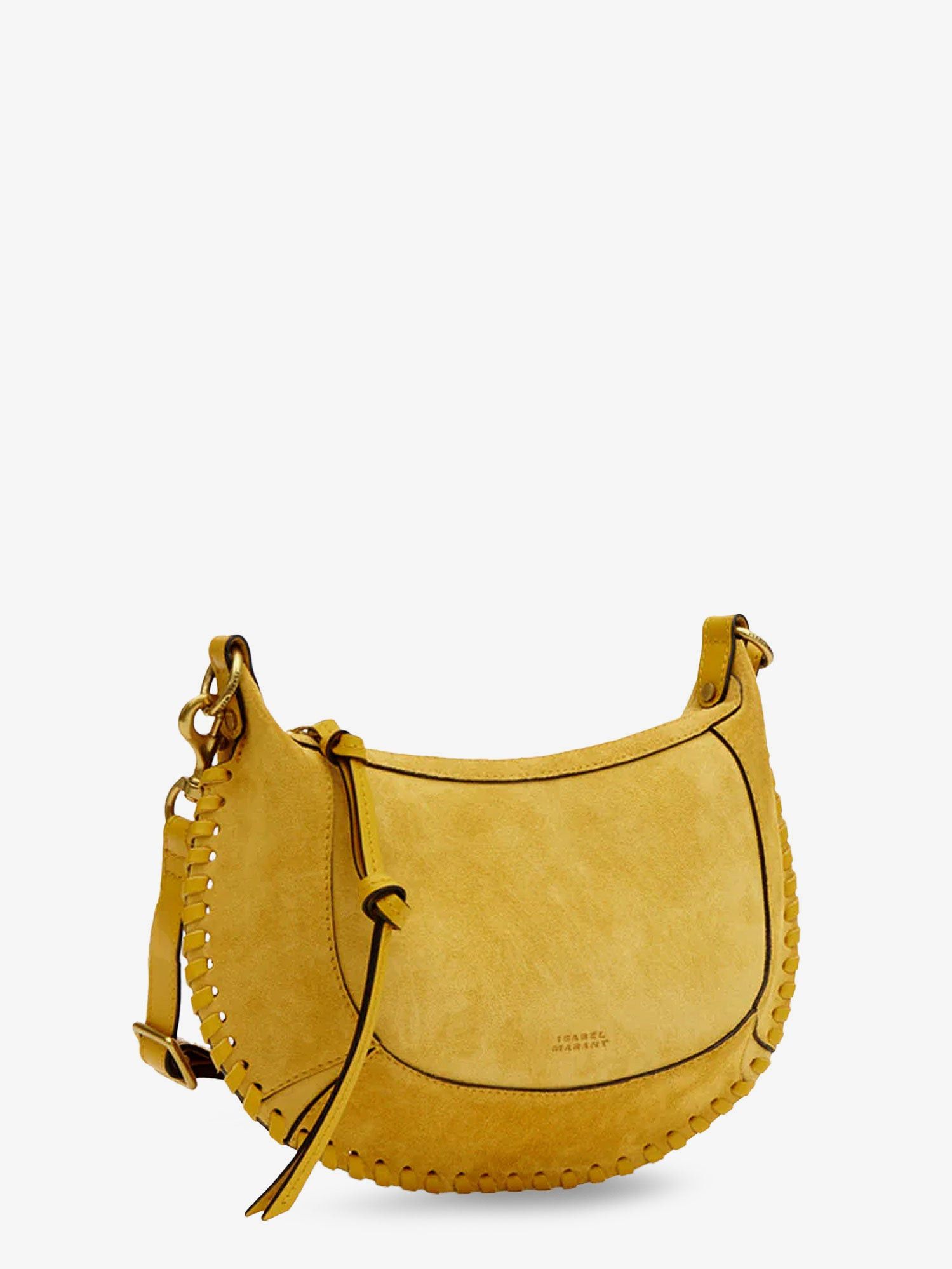 Isabel Marant Oskan Moon Suede Crossbody Bag Size ONE SIZE - 3 Thumbnail