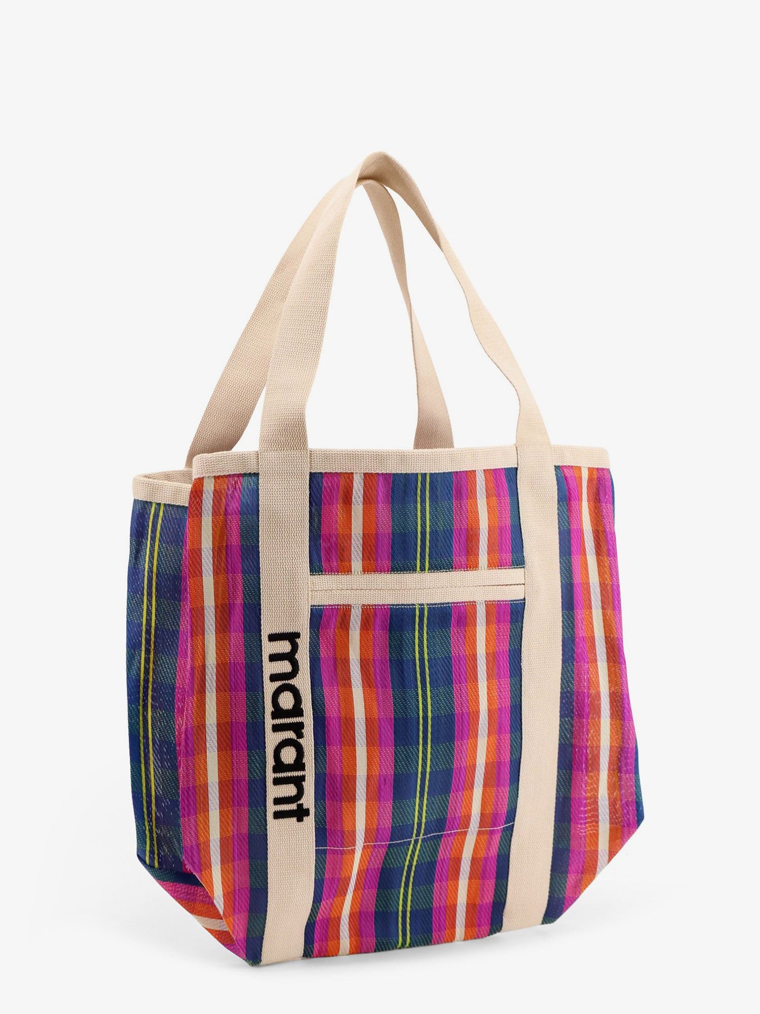 Isabel Marant Darwen Nylon Shoulder Bag With Striped Pattern Size ONE SIZE - 3 Thumbnail