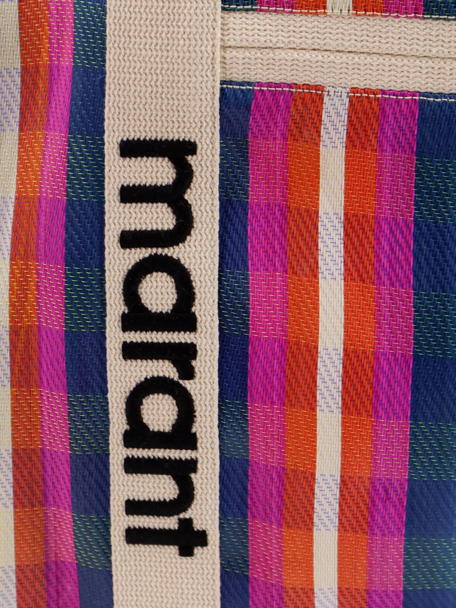 Isabel Marant Darwen Nylon Shoulder Bag With Striped Pattern Size ONE SIZE - 5 Thumbnail