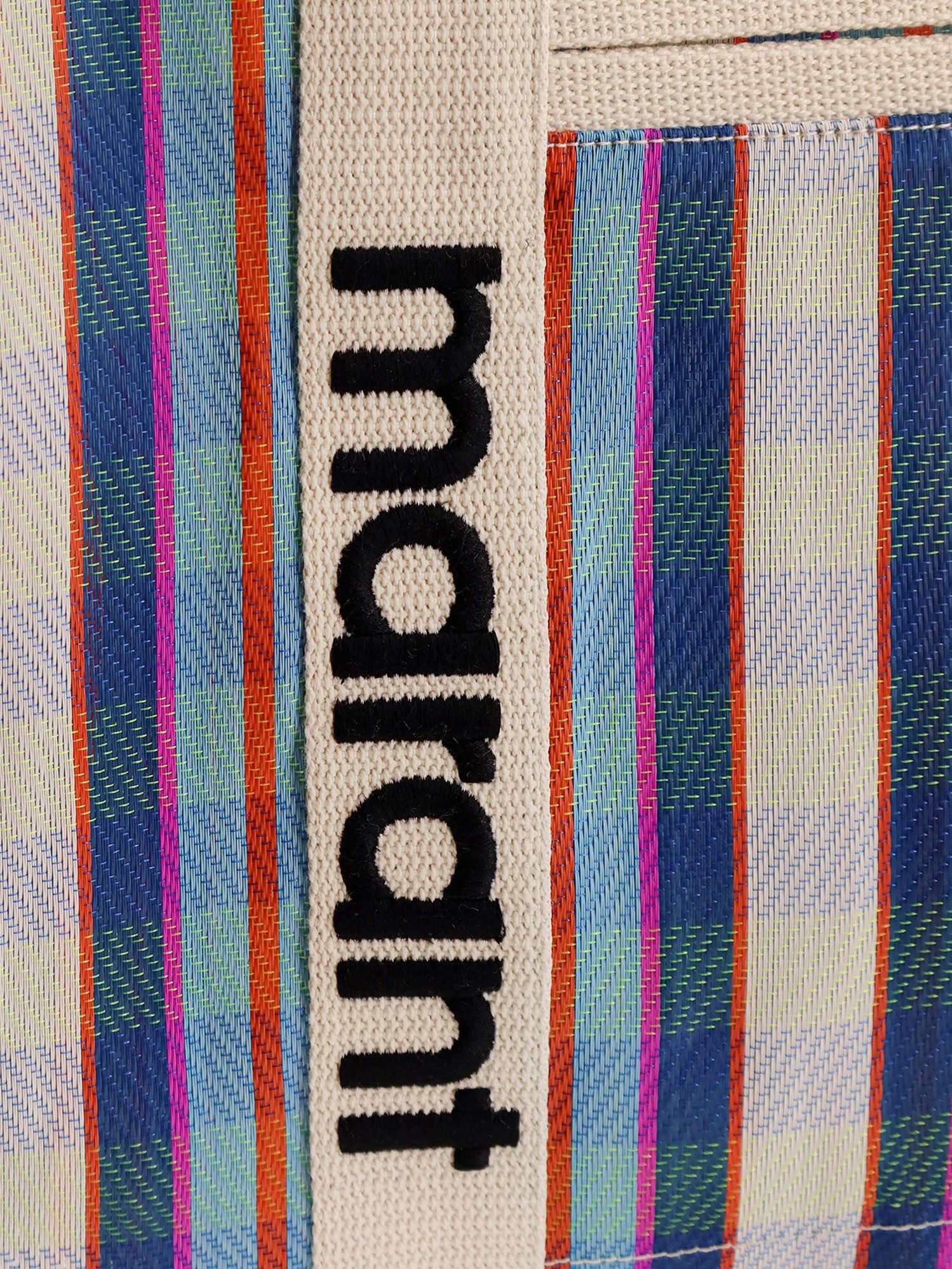 Isabel Marant Darwen Nylon Shoulder Bag With Striped Pattern Size ONE SIZE - 5 Thumbnail