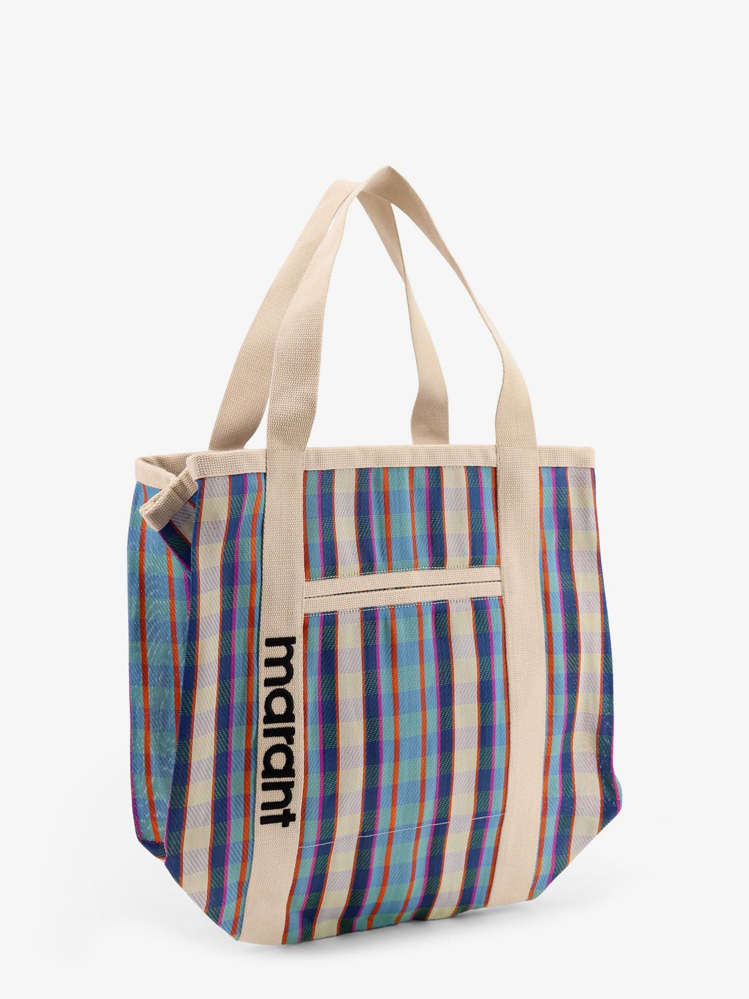 Isabel Marant Darwen Nylon Shoulder Bag With Striped Pattern Size ONE SIZE - 3 Thumbnail