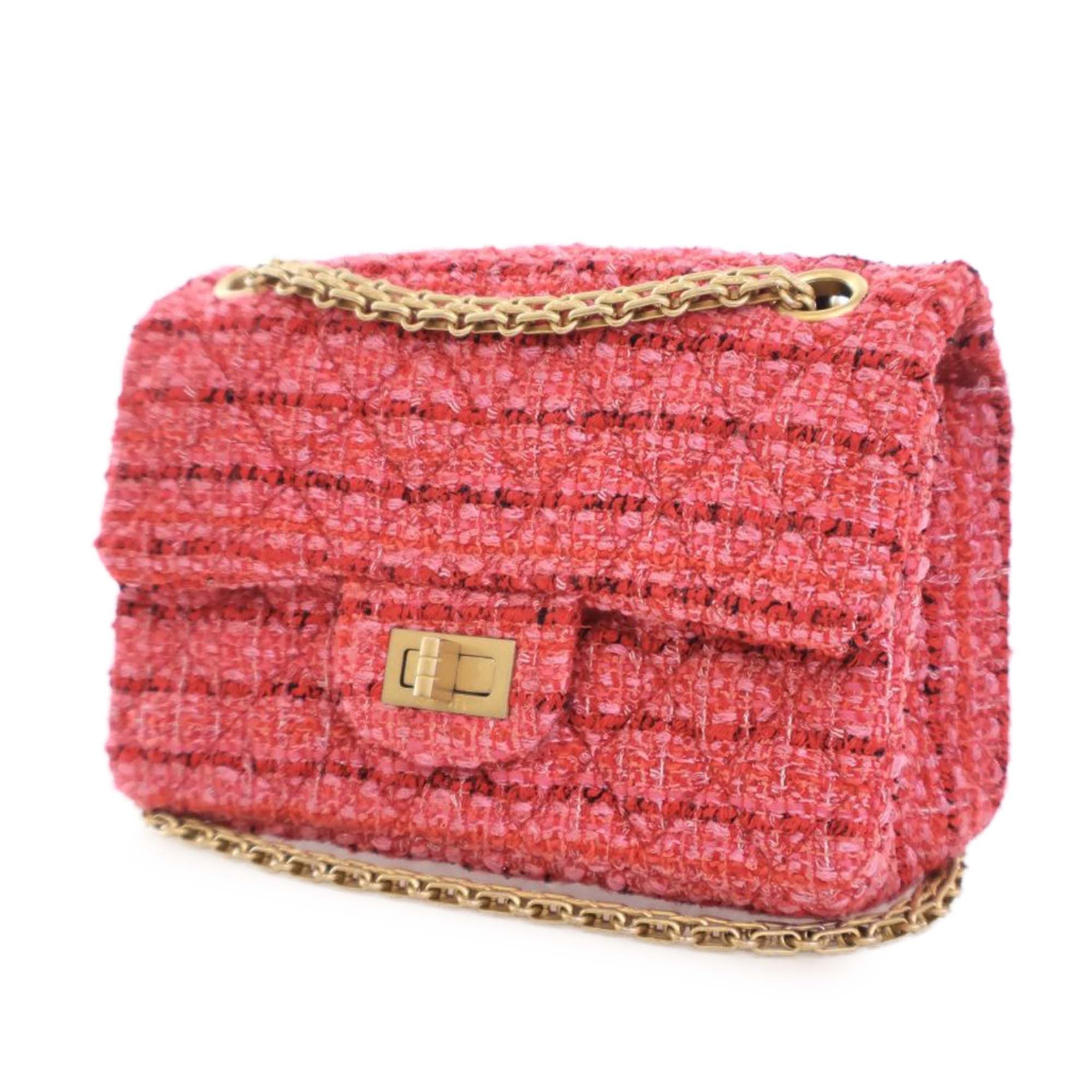 Chanel Mini Reissue 2.55 Tweed Single Flap 224 Size ONE SIZE - 2 Thumbnail