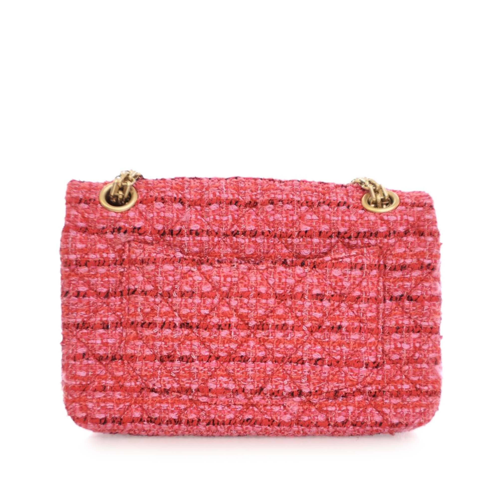 Chanel Mini Reissue 2.55 Tweed Single Flap 224 Size ONE SIZE - 4 Thumbnail