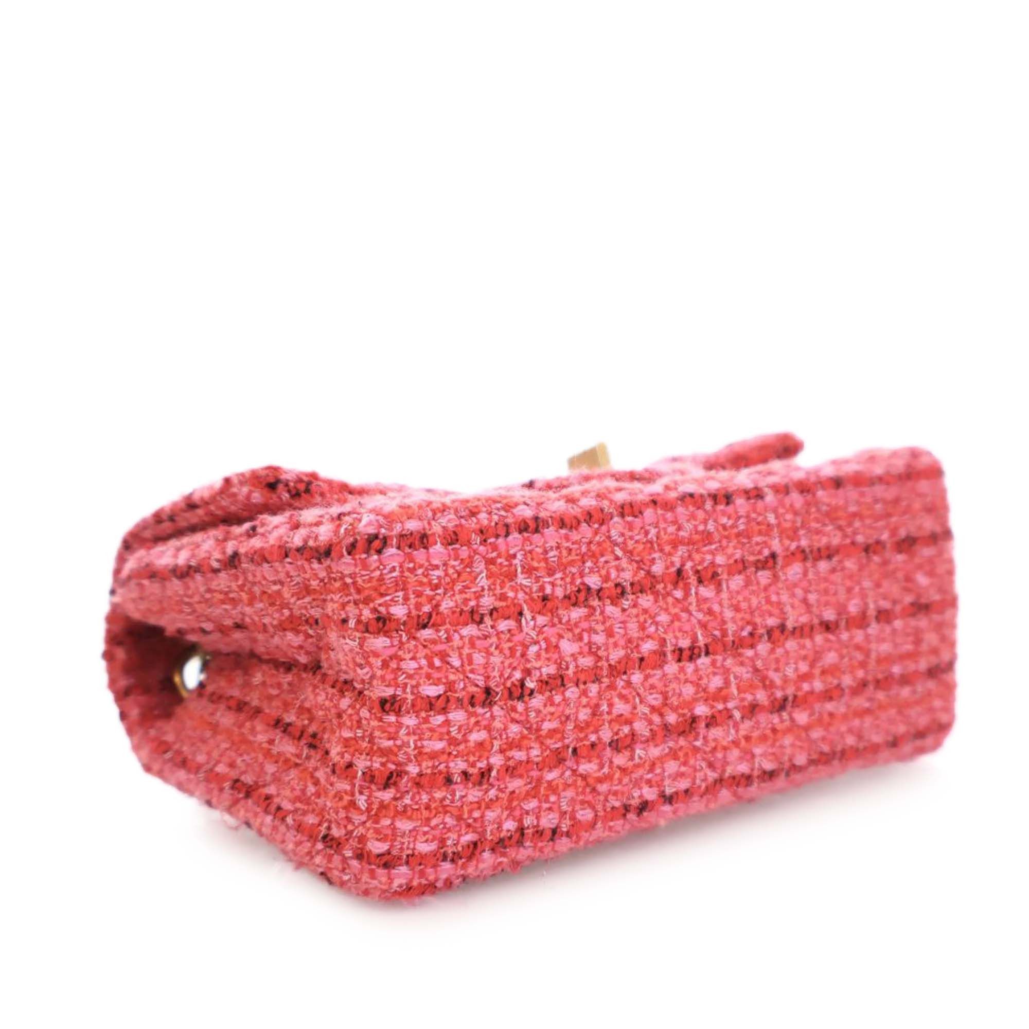 Chanel Mini Reissue 2.55 Tweed Single Flap 224 Size ONE SIZE - 7 Thumbnail