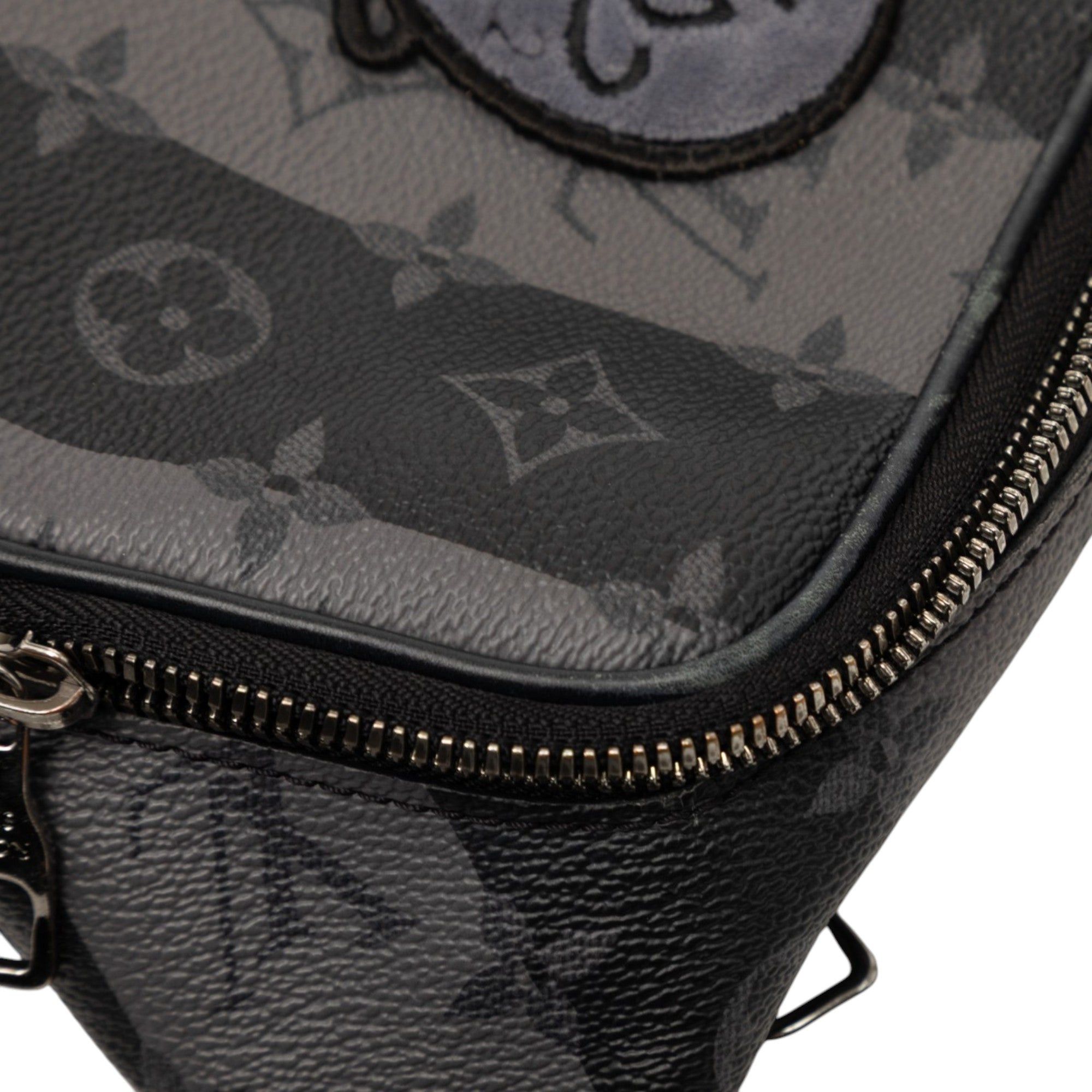 Louis Vuitton Monogram Eclipse Stripes Modular Sling Bag Size ONE SIZE - 7 Thumbnail