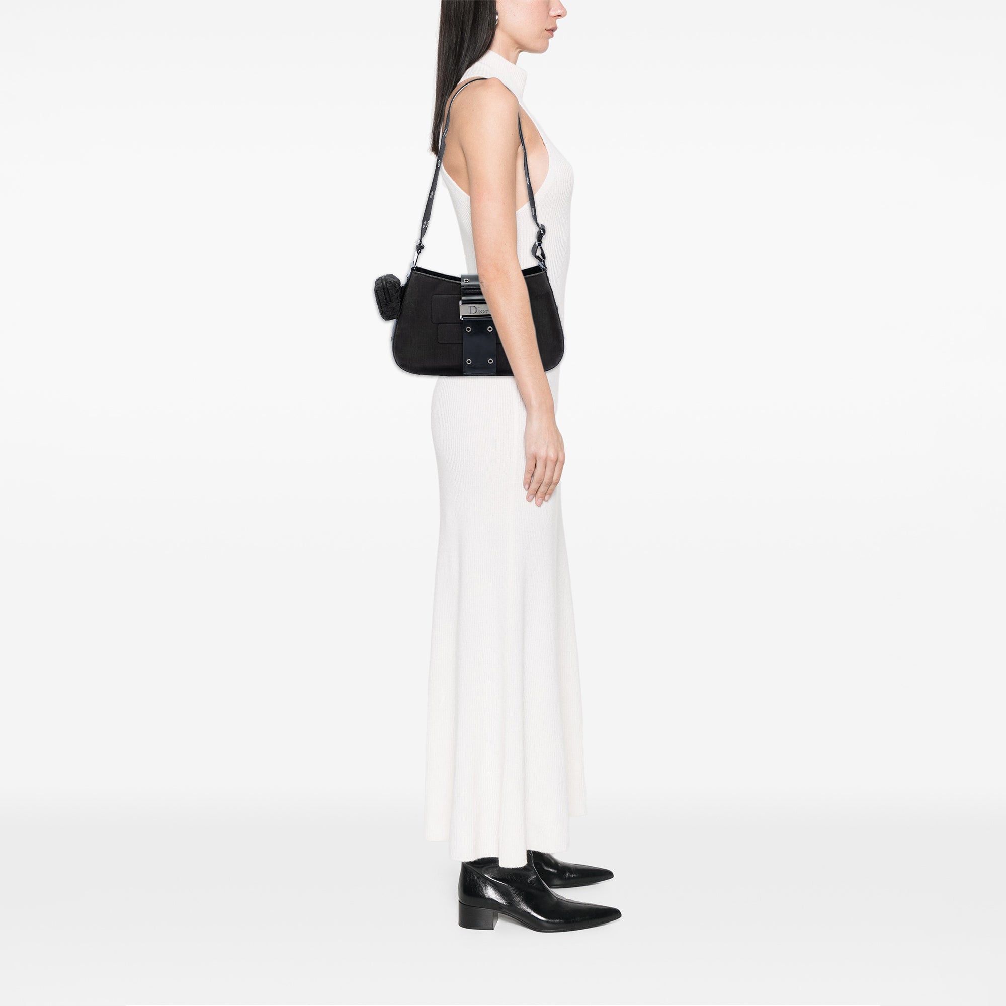 Dior Canvas Street Chic Columbus Shoulder Bag Size ONE SIZE - 7 Thumbnail
