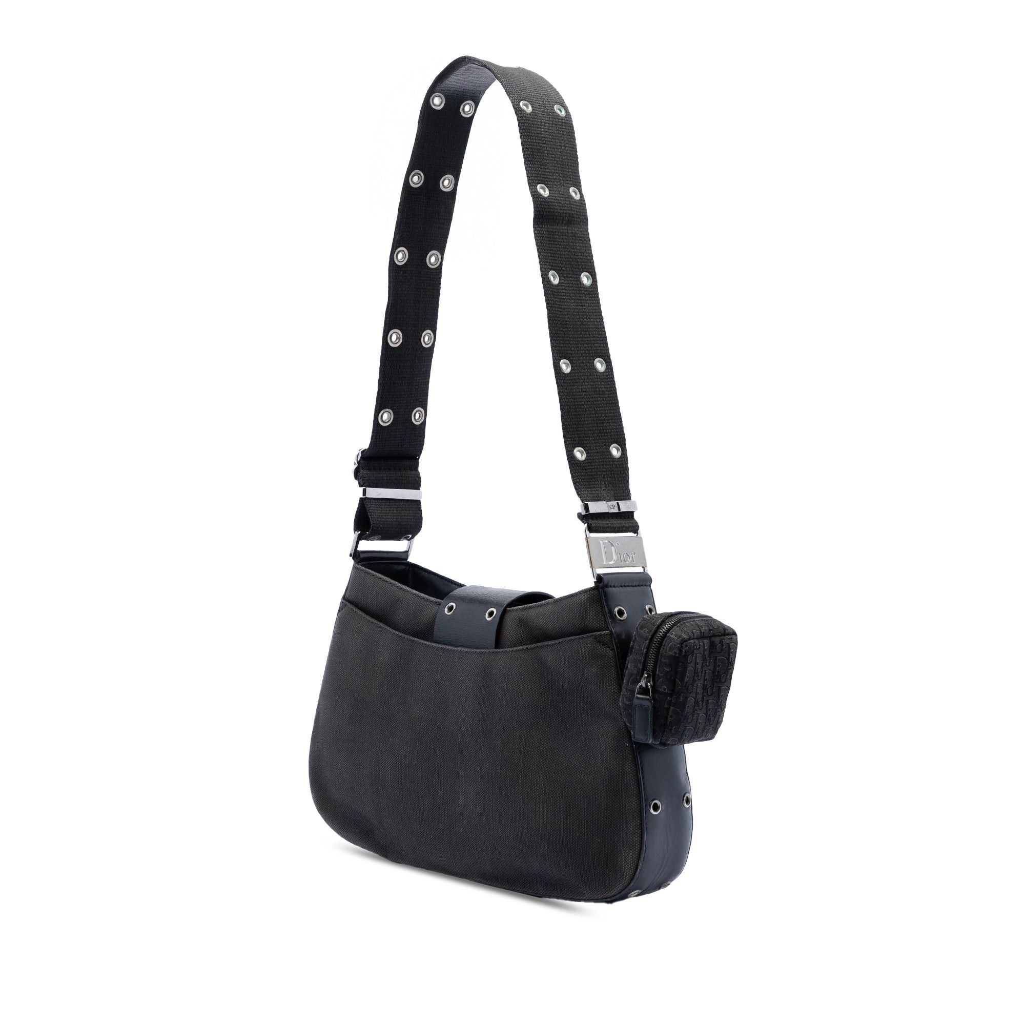 Dior Canvas Street Chic Columbus Shoulder Bag Size ONE SIZE - 2 Thumbnail
