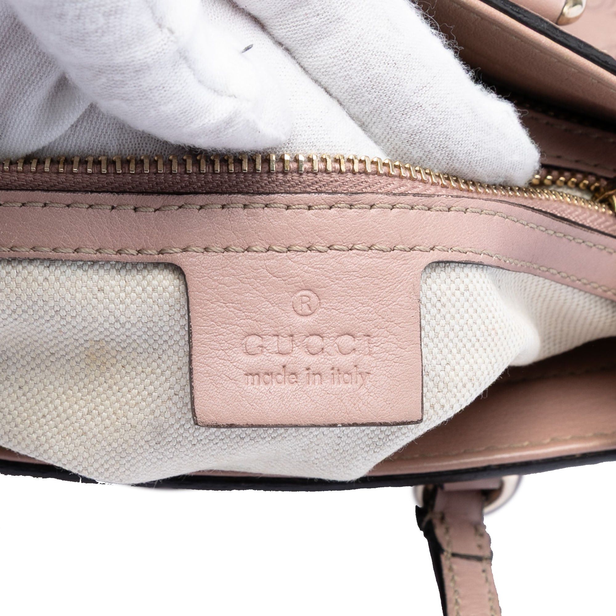 Gucci Small Guccissima Bree Satchel Size ONE SIZE - 5 Thumbnail