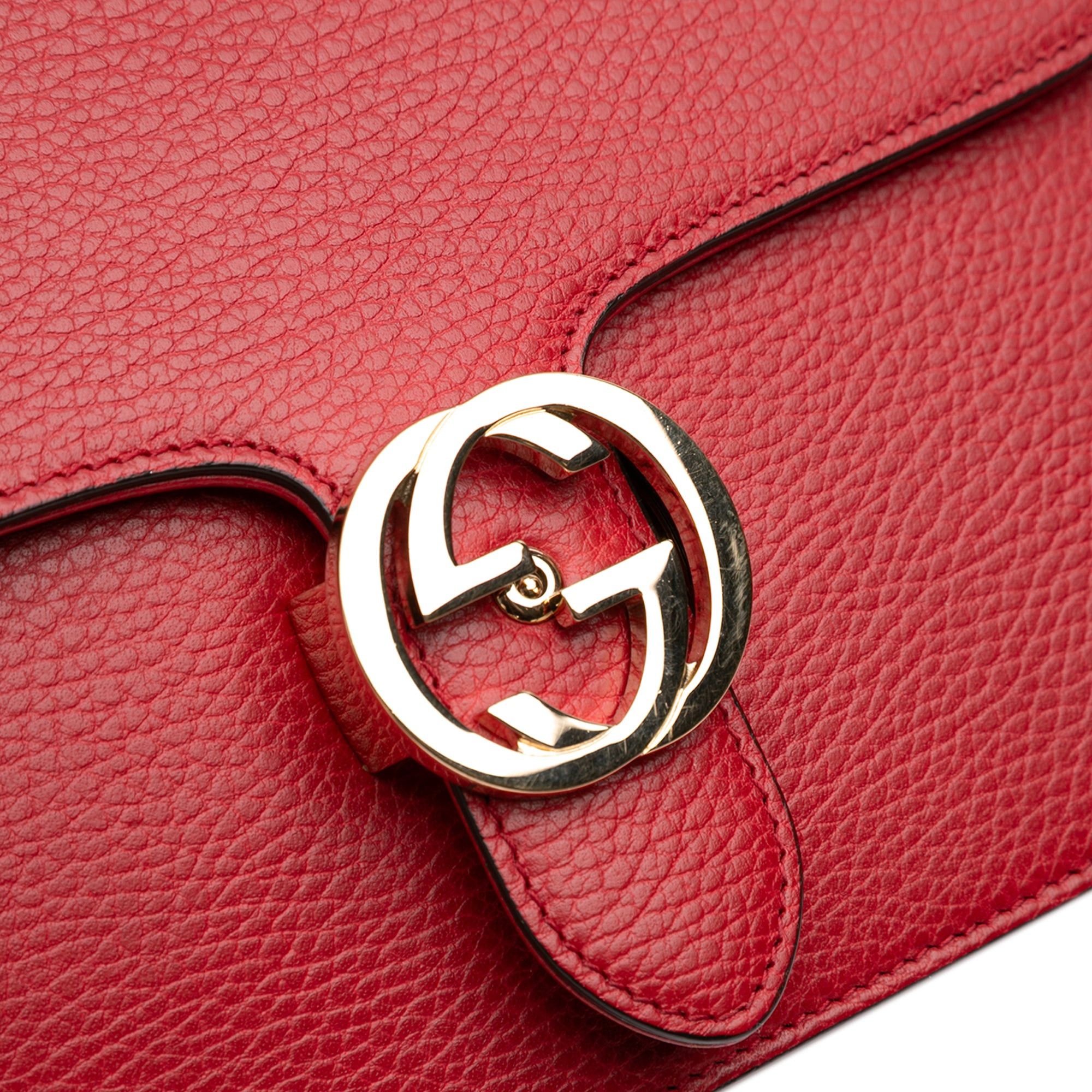 Gucci Medium Dollar Calfskin Interlocking G Crossbody Size ONE SIZE - 7 Thumbnail
