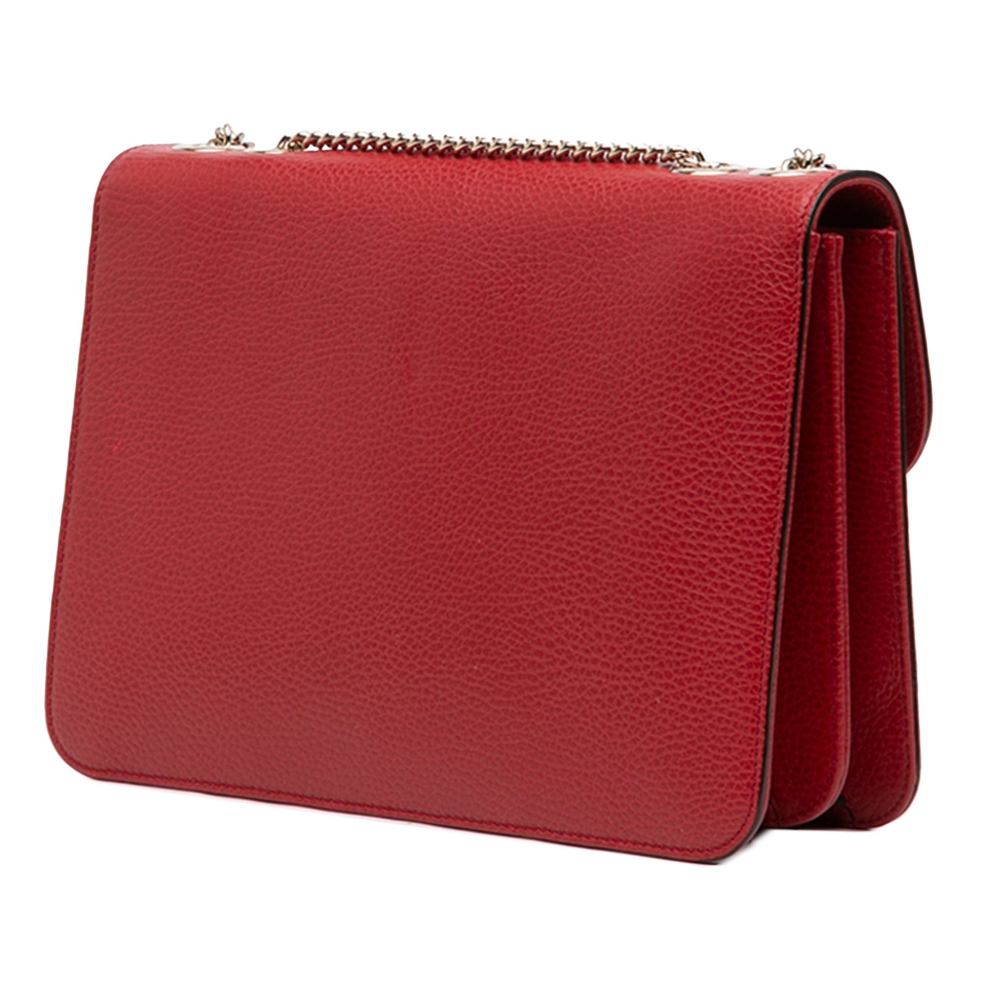 Gucci Medium Dollar Calfskin Interlocking G Crossbody Size ONE SIZE - 2 Thumbnail