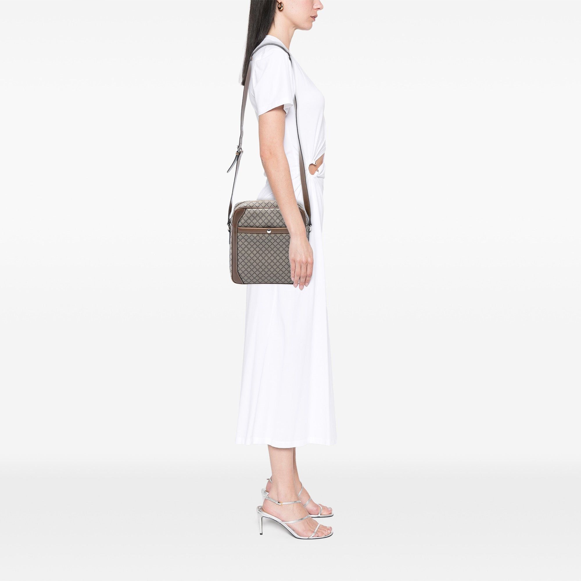 Gucci Diamante Coated Canvas Zip Crossbody Size ONE SIZE - 7 Thumbnail