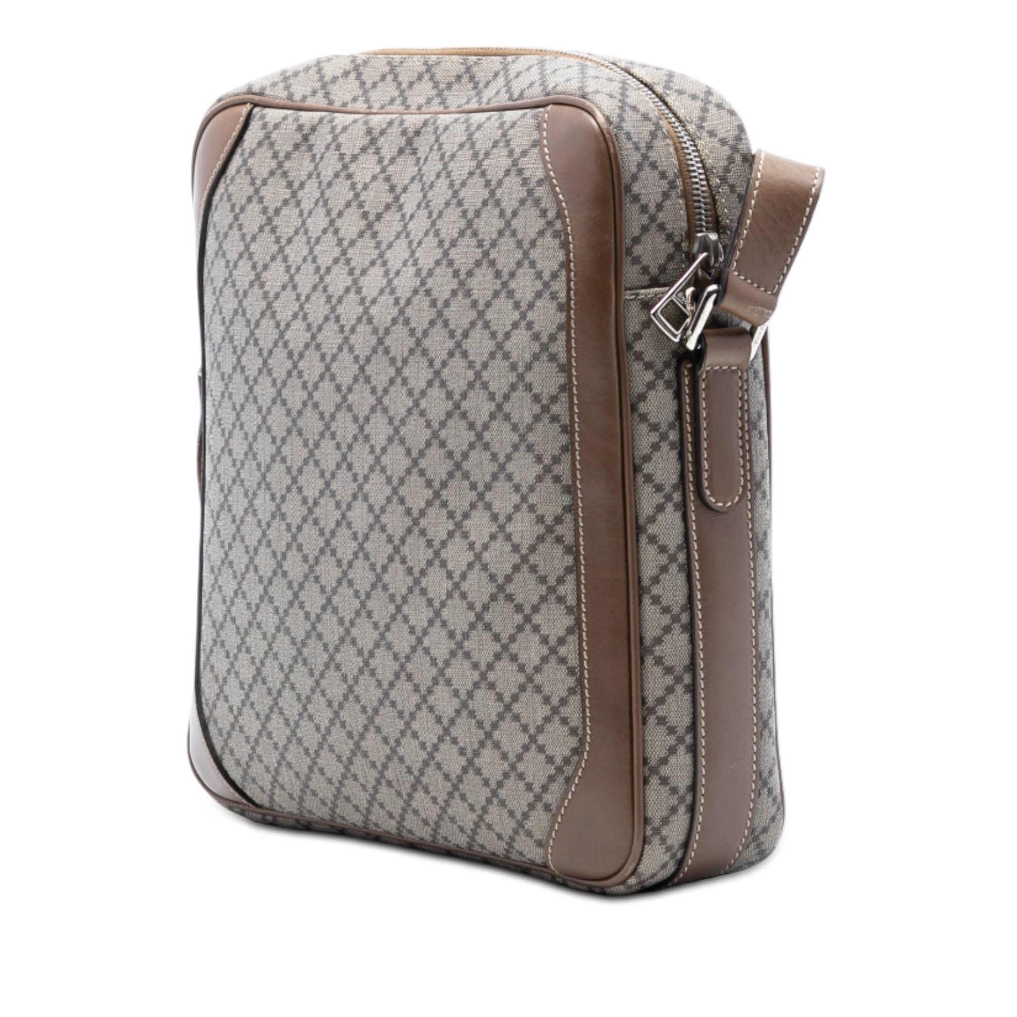 Gucci Diamante Coated Canvas Zip Crossbody Size ONE SIZE - 2 Thumbnail