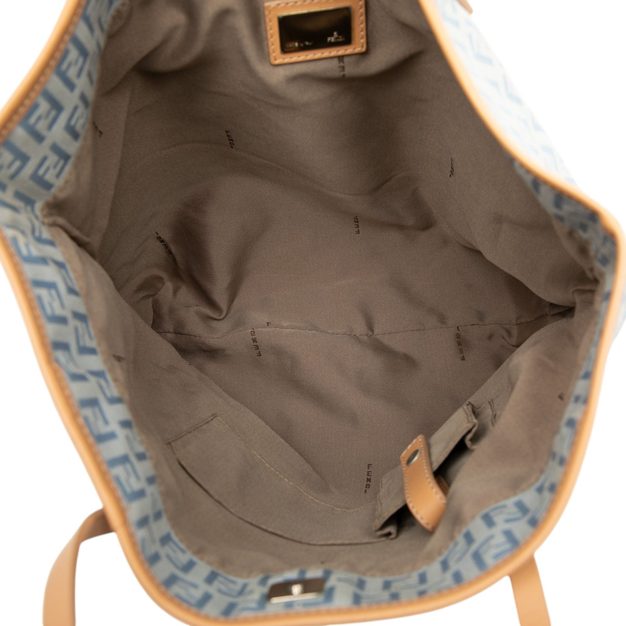Fendi Small Zucchino Canvas Roll Tote Size ONE SIZE - 4 Thumbnail