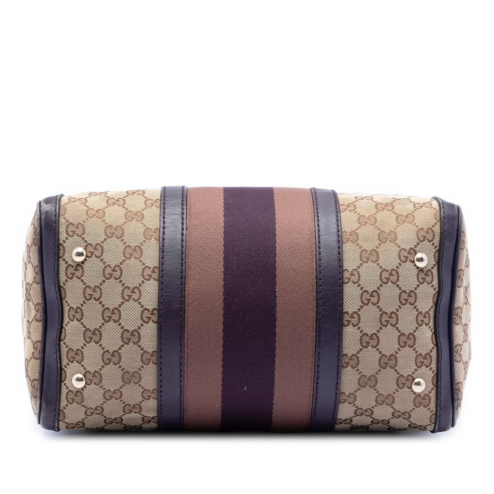 Gucci Medium GG Canvas Web Joy Boston Bag Size ONE SIZE - 3 Thumbnail
