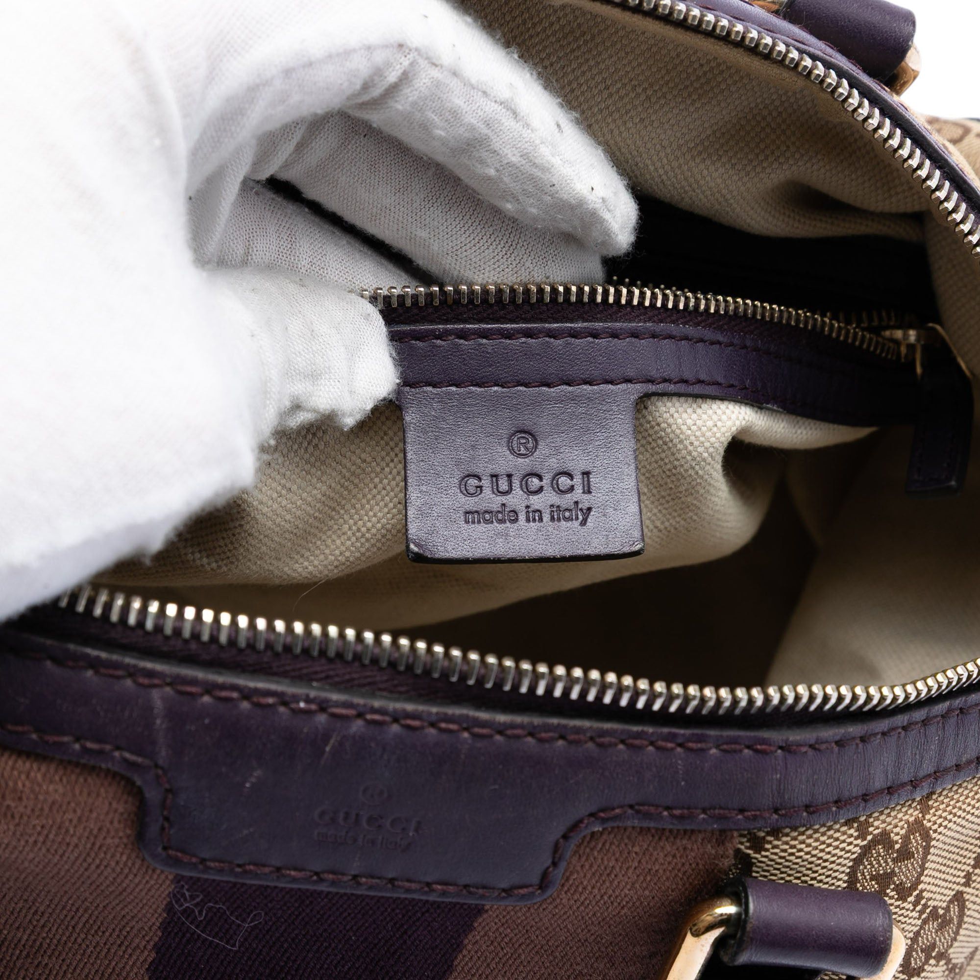 Gucci Medium GG Canvas Web Joy Boston Bag Size ONE SIZE - 5 Thumbnail