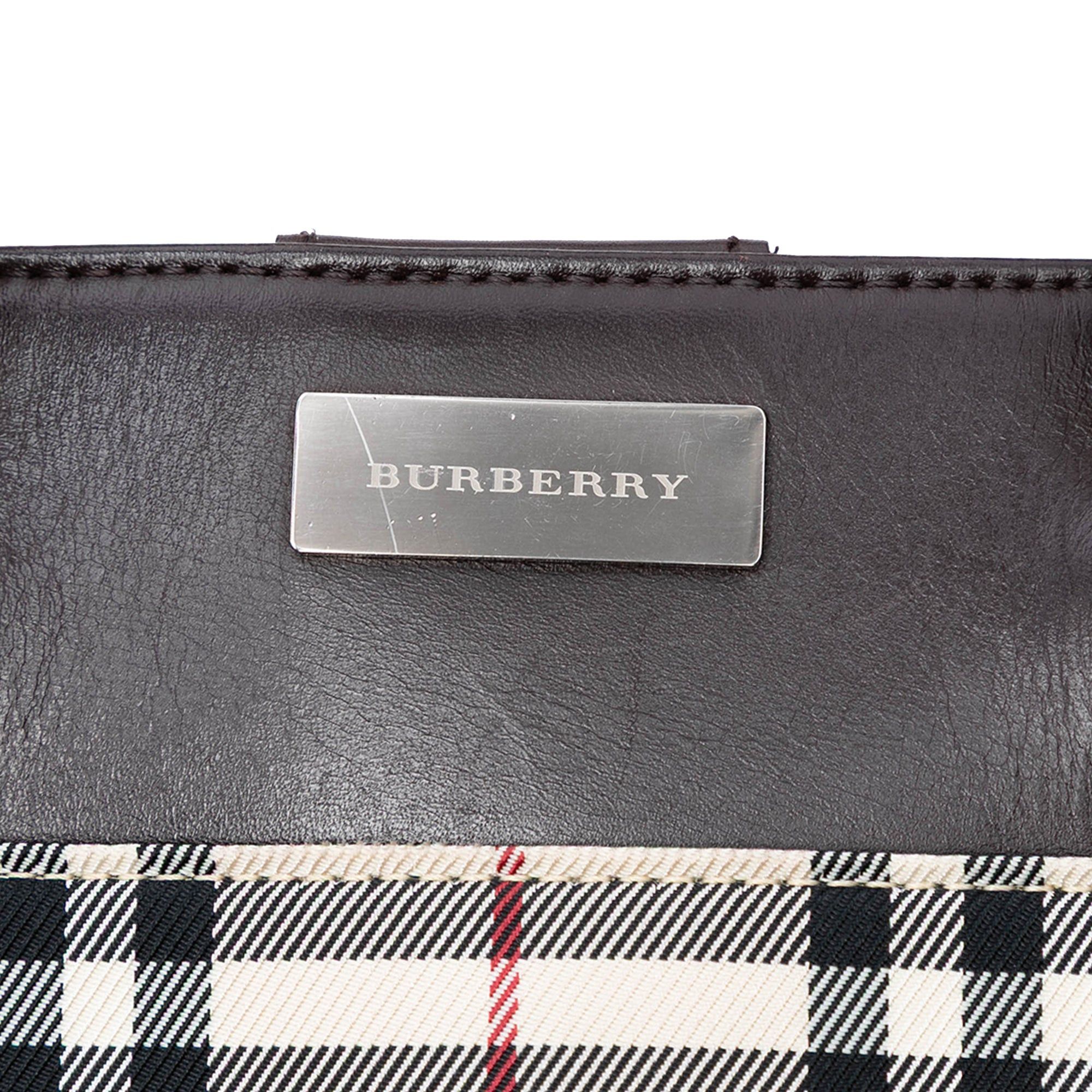 Burberry House Check Canvas Tote Size ONE SIZE - 5 Thumbnail