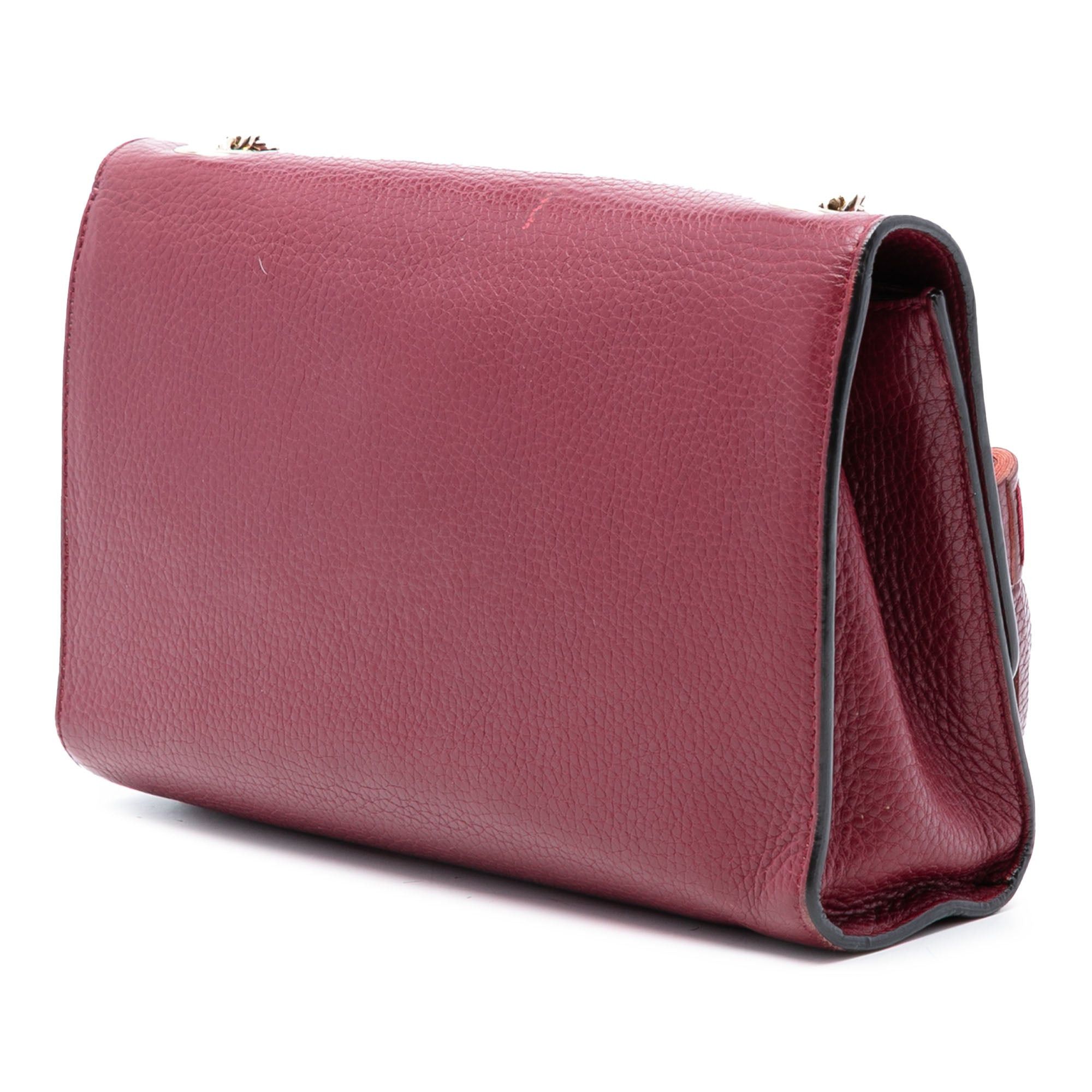 Gucci Medium Leather Miss Bamboo Crossbody Size ONE SIZE - 2 Thumbnail