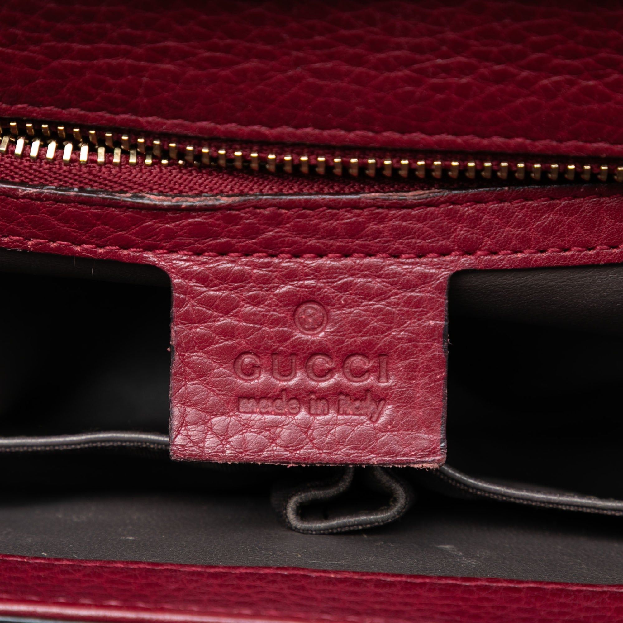 Gucci Medium Leather Miss Bamboo Crossbody Size ONE SIZE - 5 Thumbnail