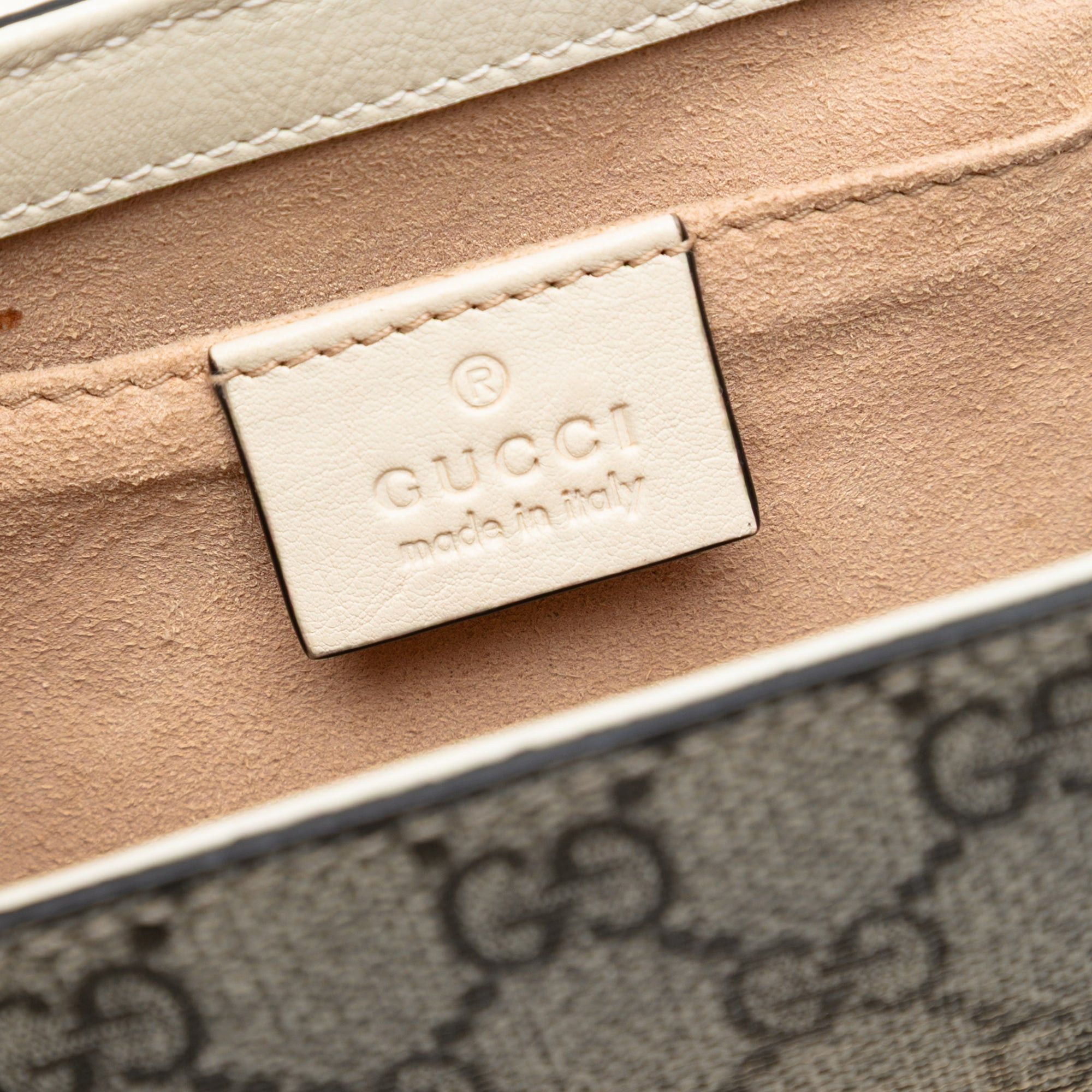 Gucci Small GG Supreme Padlock Crossbody Size ONE SIZE - 5 Thumbnail