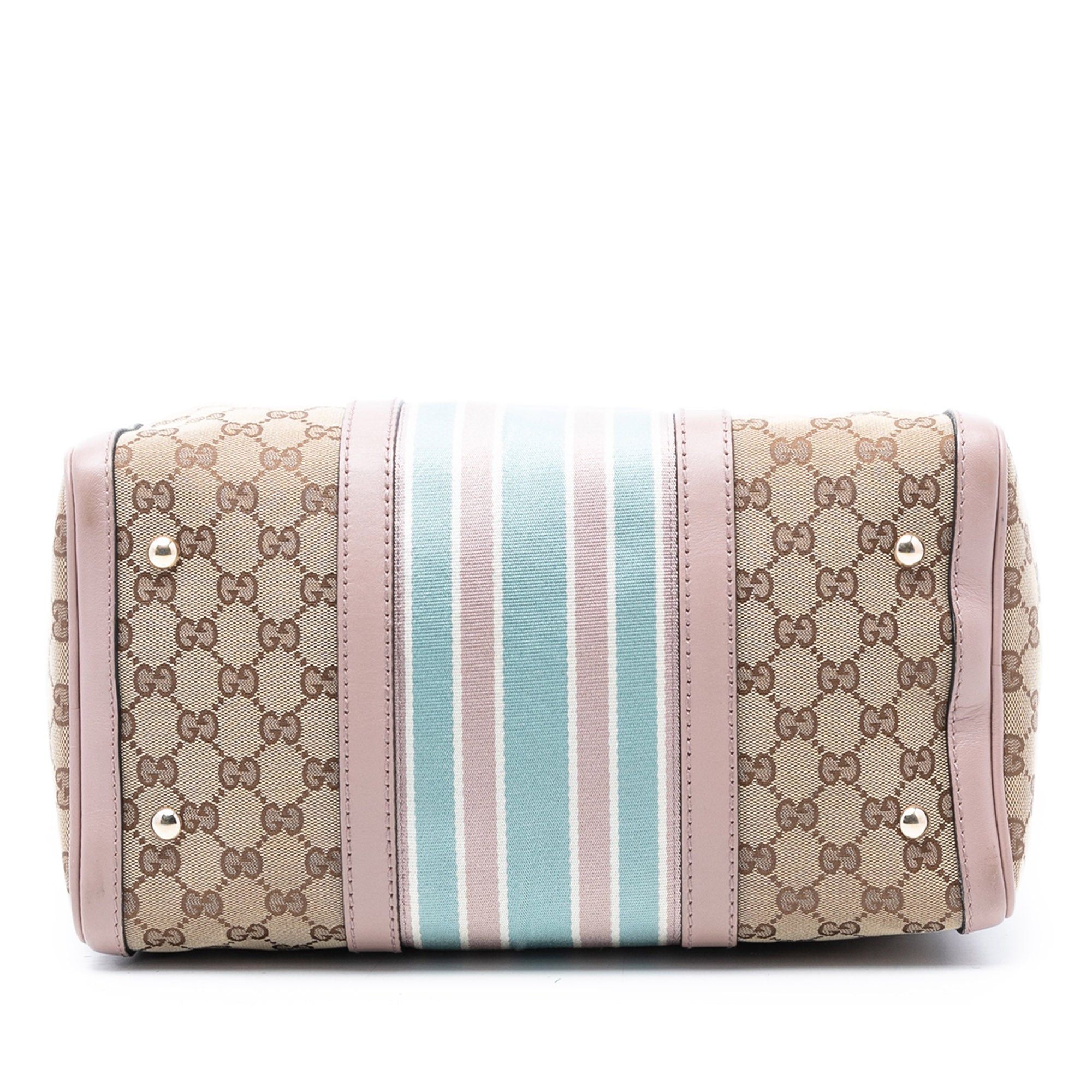 Gucci Medium GG Canvas Web Joy Boston Bag Size ONE SIZE - 3 Thumbnail