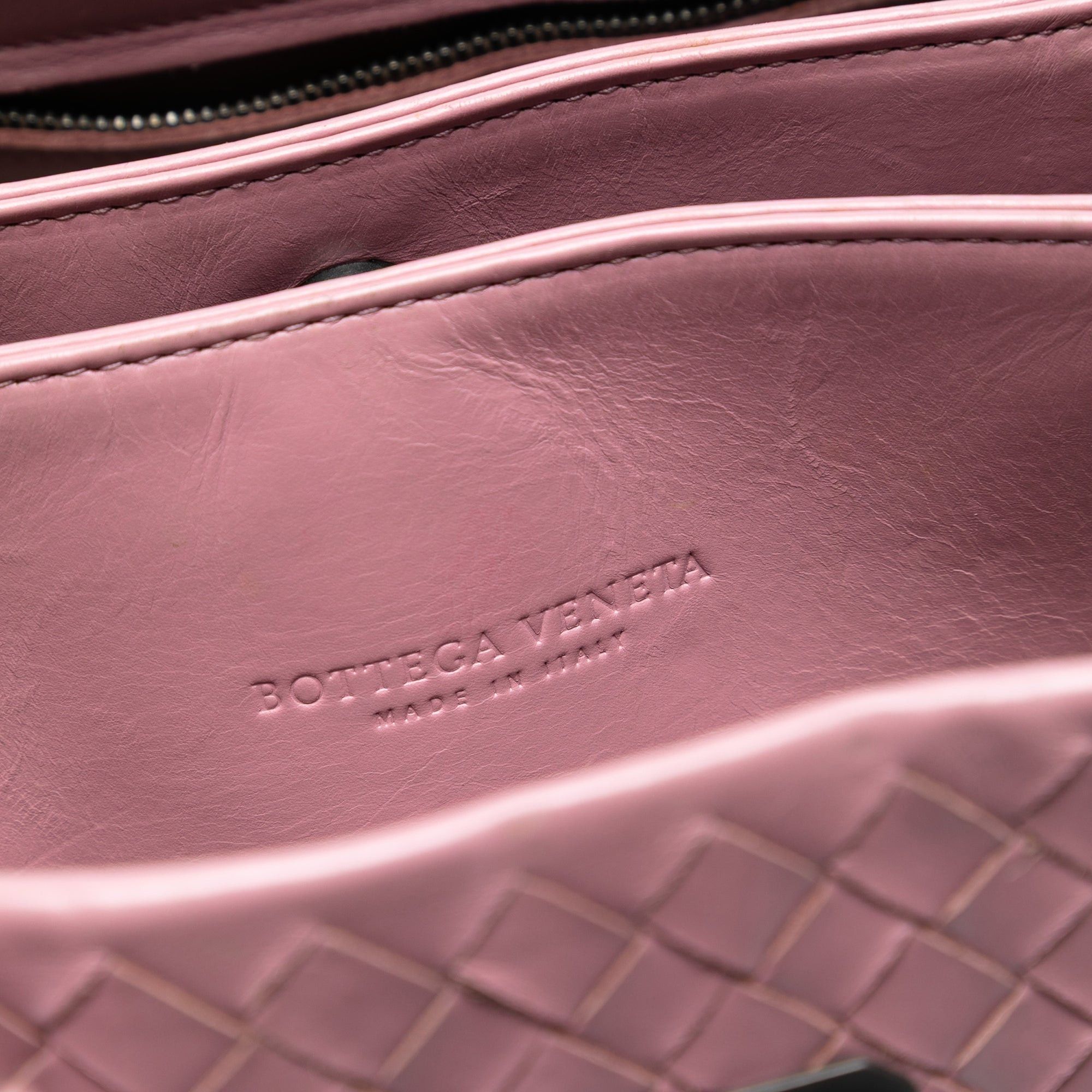 Bottega Veneta Small Nappa Intrecciato Roma Satchel Size ONE SIZE - 5 Thumbnail