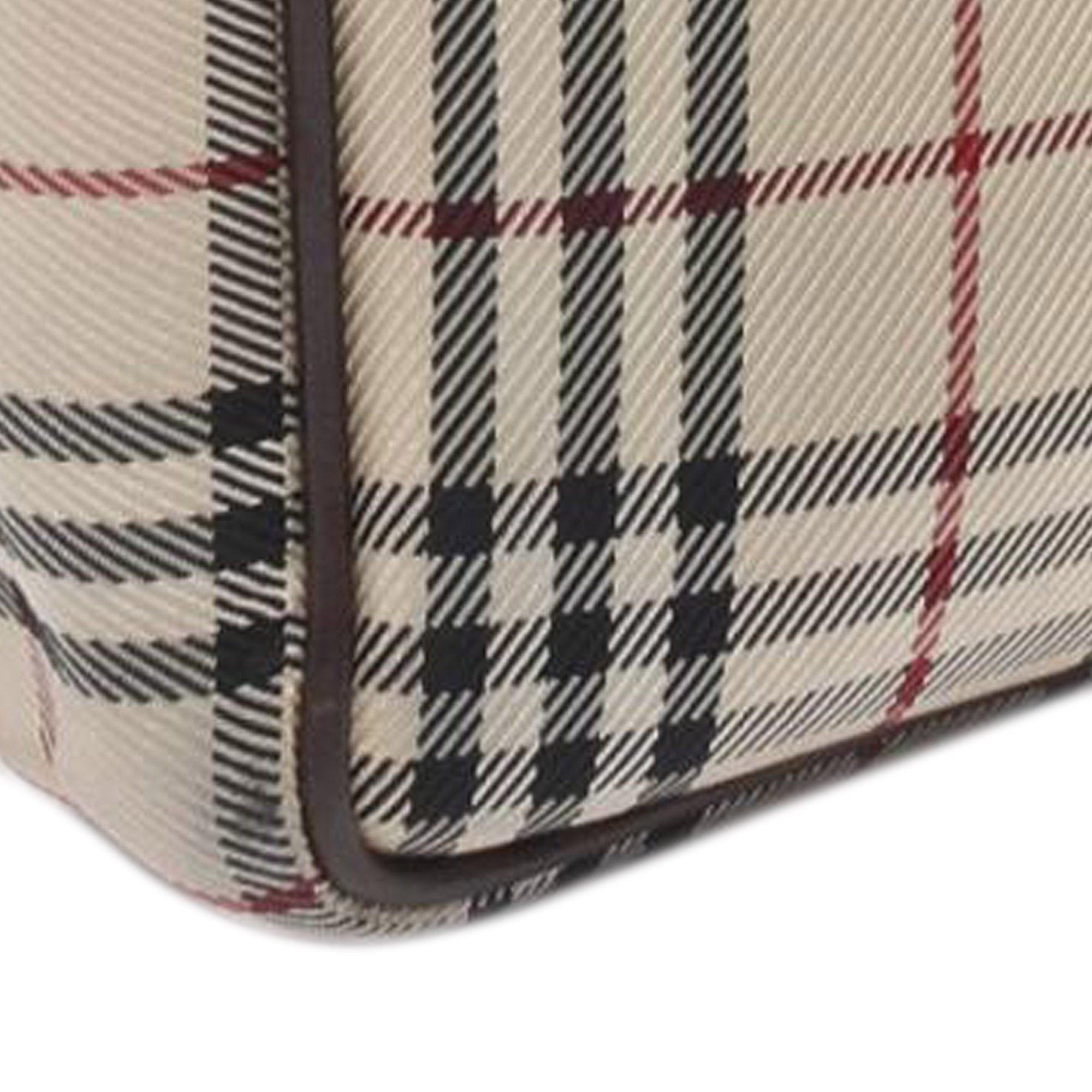 Burberry House Check Canvas Flap Crossbody Size ONE SIZE - 8 Thumbnail