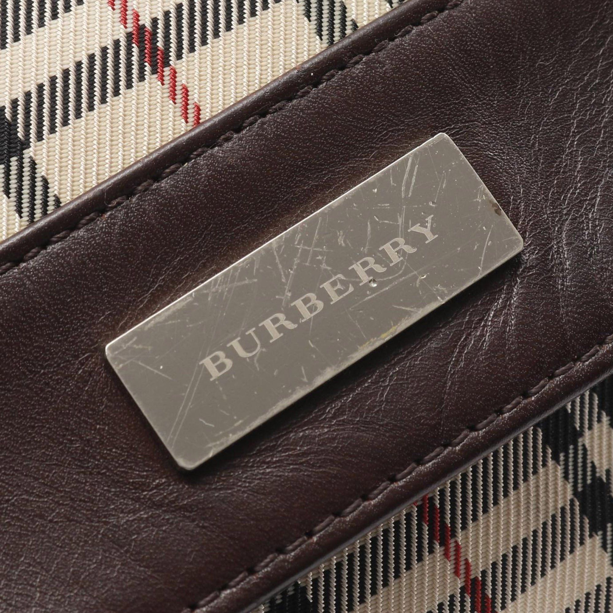 Burberry House Check Canvas Flap Crossbody Size ONE SIZE - 4 Thumbnail