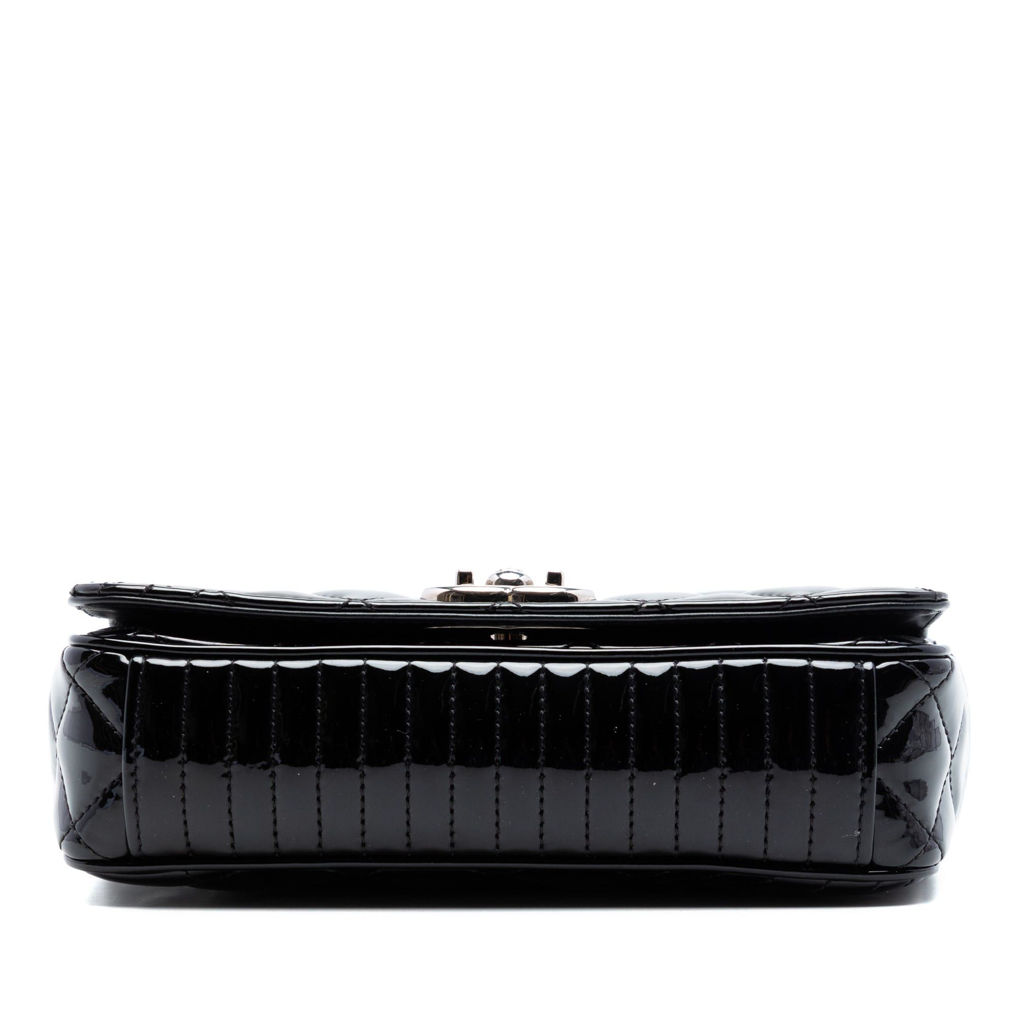 Chanel Small Quilted Patent Coco Boy Flap Size ONE SIZE - 3 Thumbnail