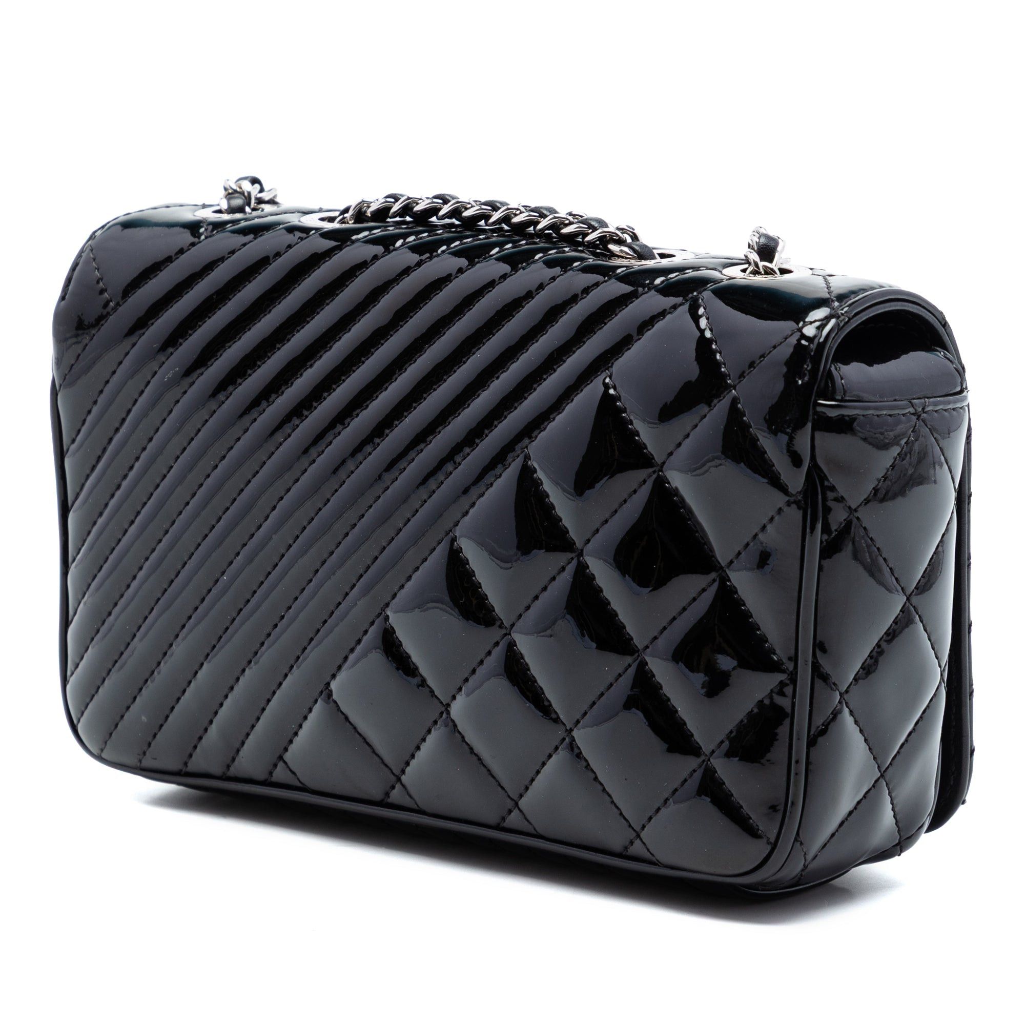 Chanel Small Quilted Patent Coco Boy Flap Size ONE SIZE - 2 Thumbnail
