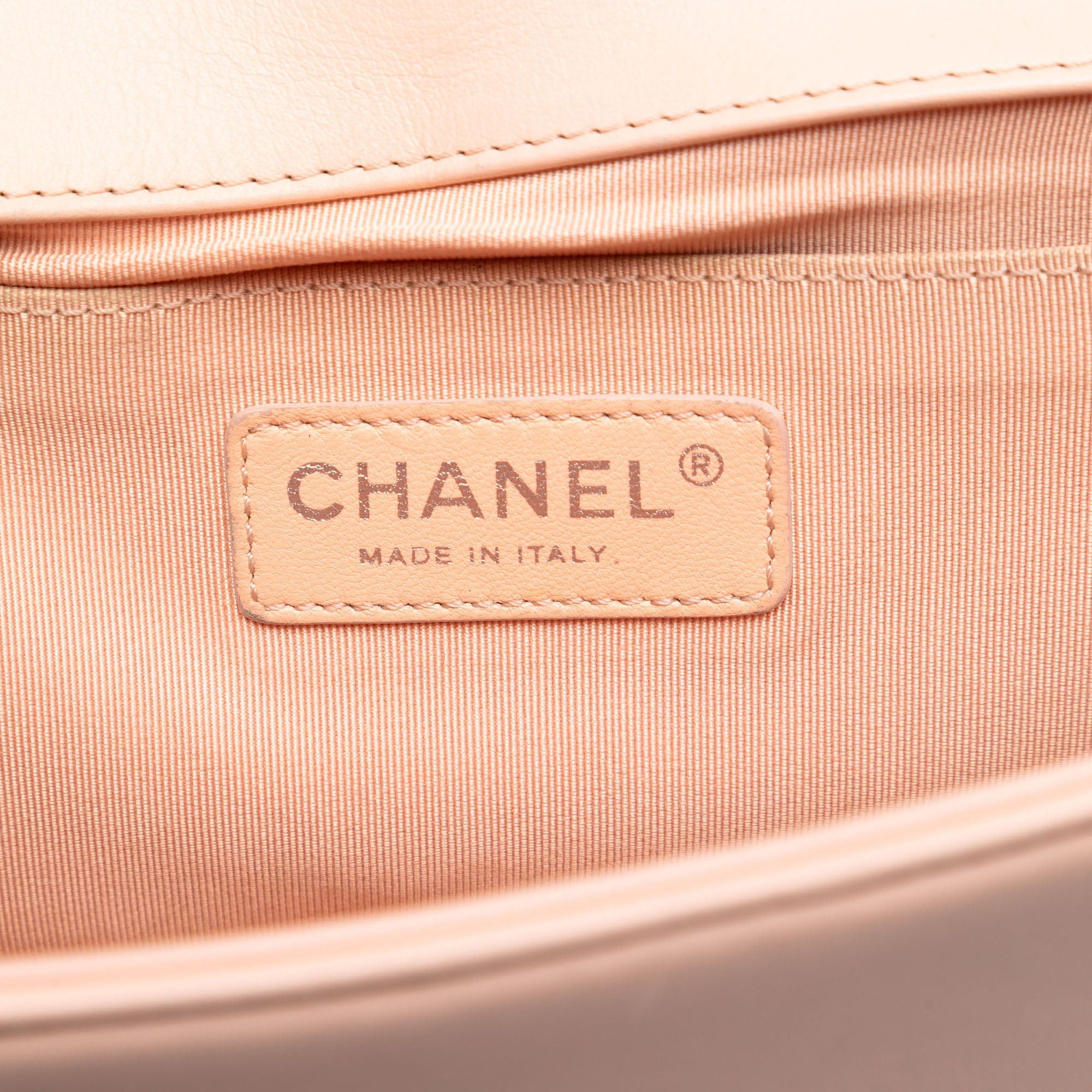 Chanel Old Medium Quilted Lambskin Boy Flap Size ONE SIZE - 5 Thumbnail