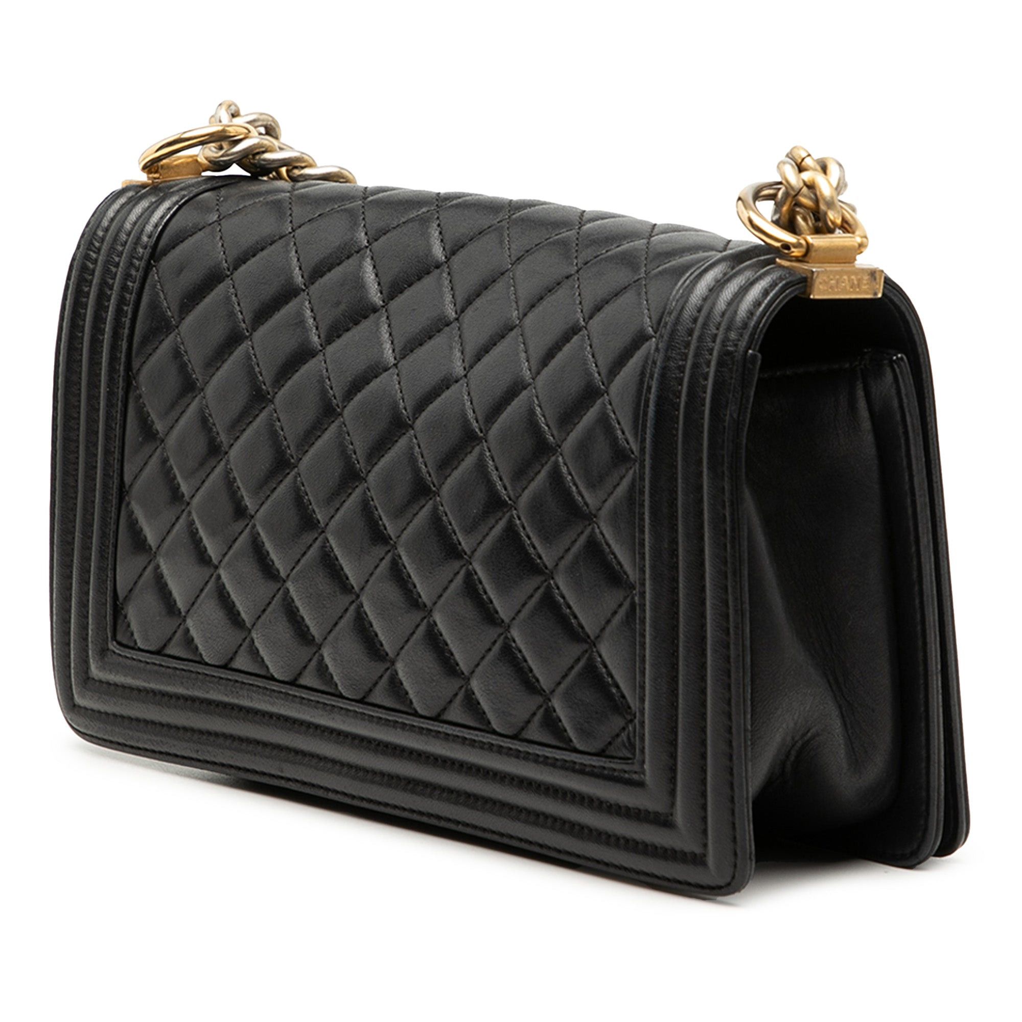Chanel Medium Quilted Lambskin Boy Flap Size ONE SIZE - 2 Thumbnail