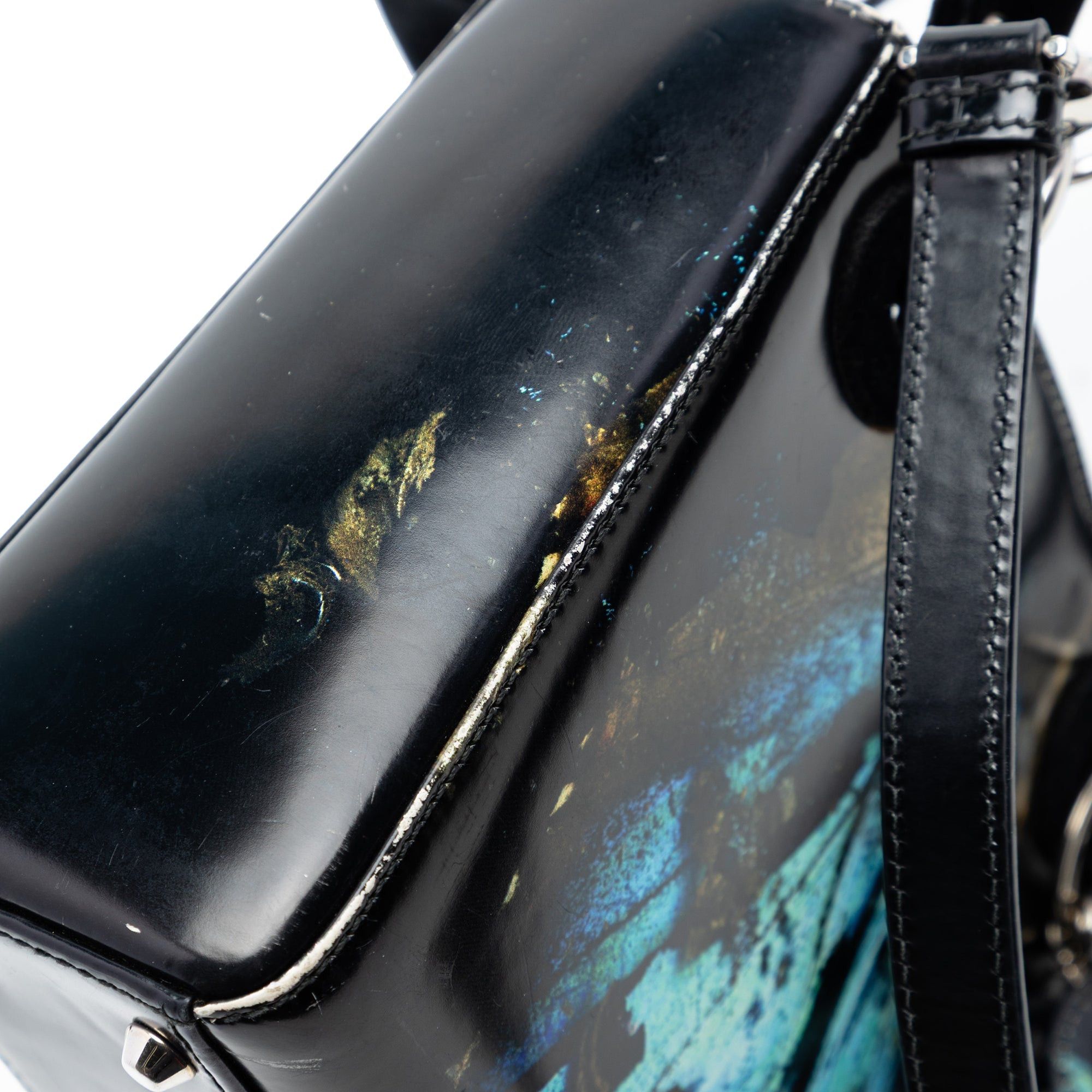 Dior Limited Edition Mat Collishaw Lady Art Mini Calfskin Butterfly Lady Dior Size ONE SIZE - 7 Thumbnail