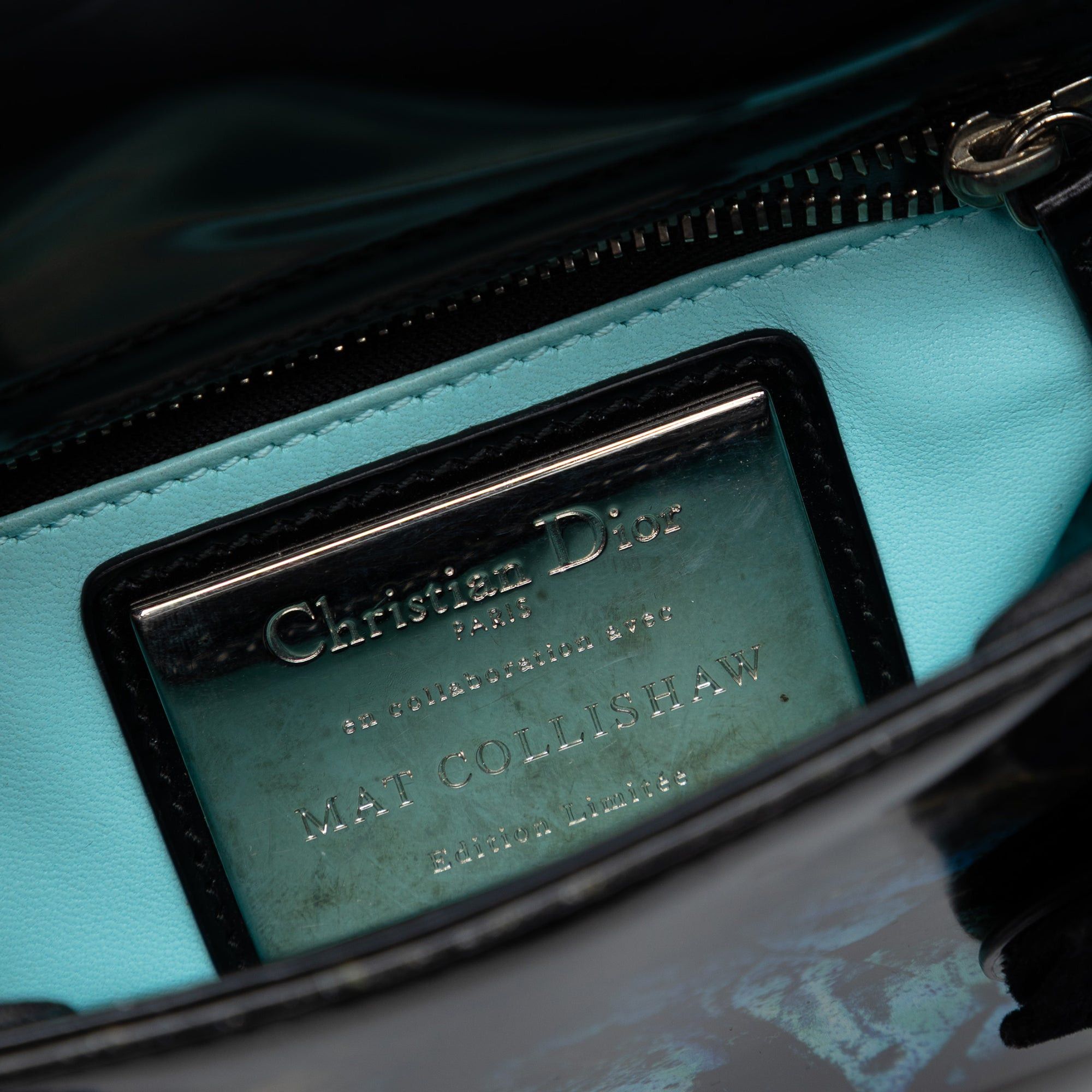 Dior Limited Edition Mat Collishaw Lady Art Mini Calfskin Butterfly Lady Dior Size ONE SIZE - 5 Thumbnail