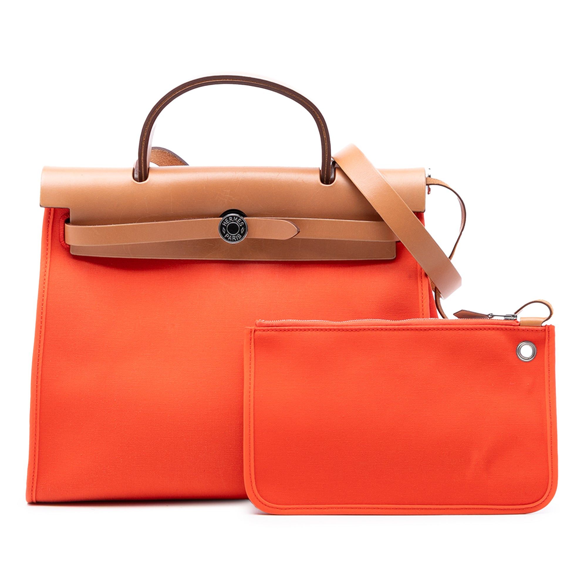 Hermes Toile Herbag Zip 31 Size ONE SIZE - 8 Thumbnail