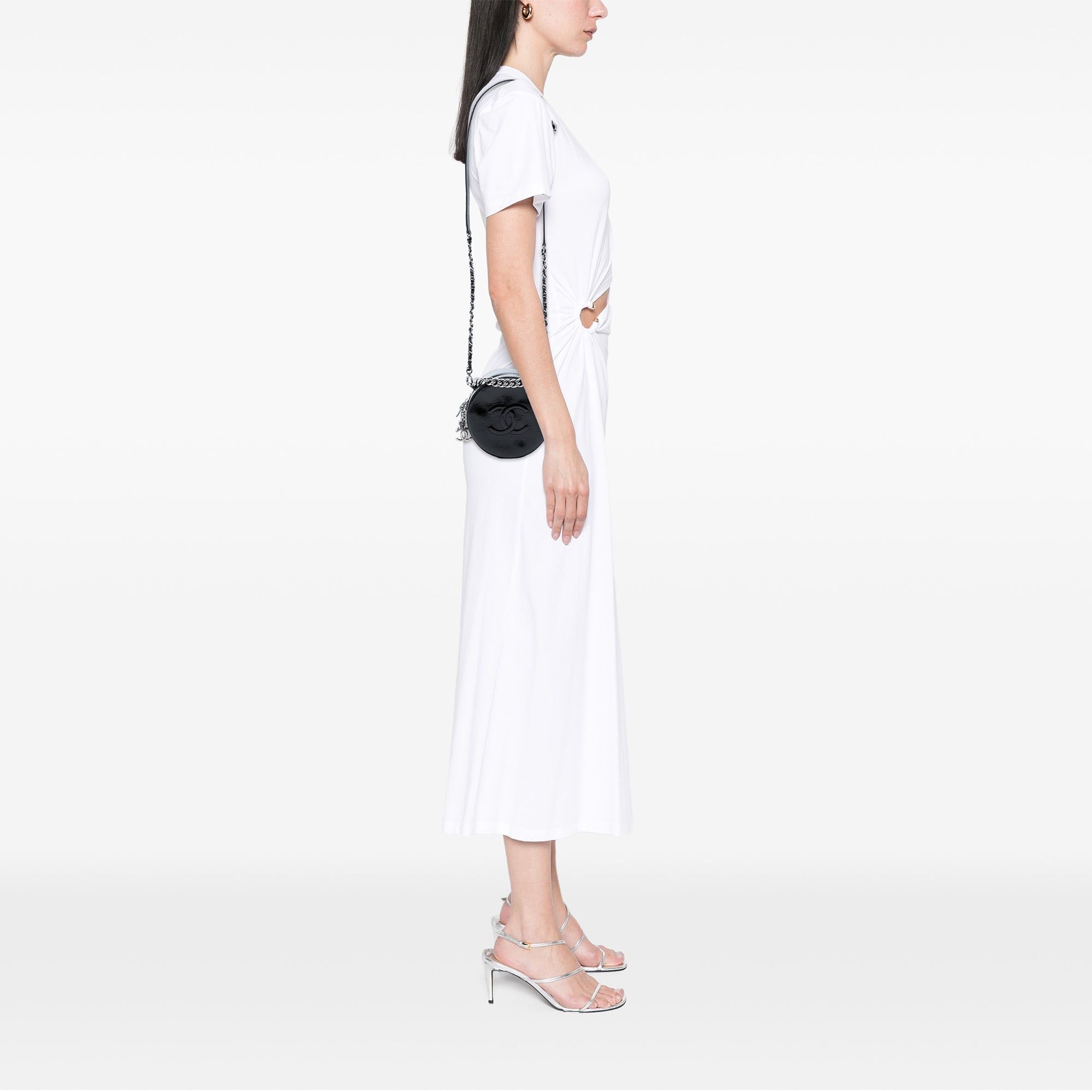 Chanel Patent Round As Earth Bag Size ONE SIZE - 7 Thumbnail