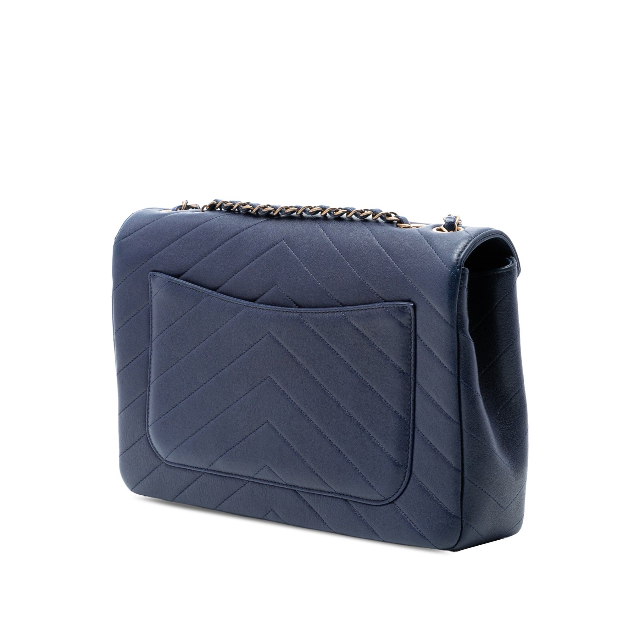 Chanel Medium Chevron Calfskin Coco Envelope Flap Size ONE SIZE - 2 Thumbnail