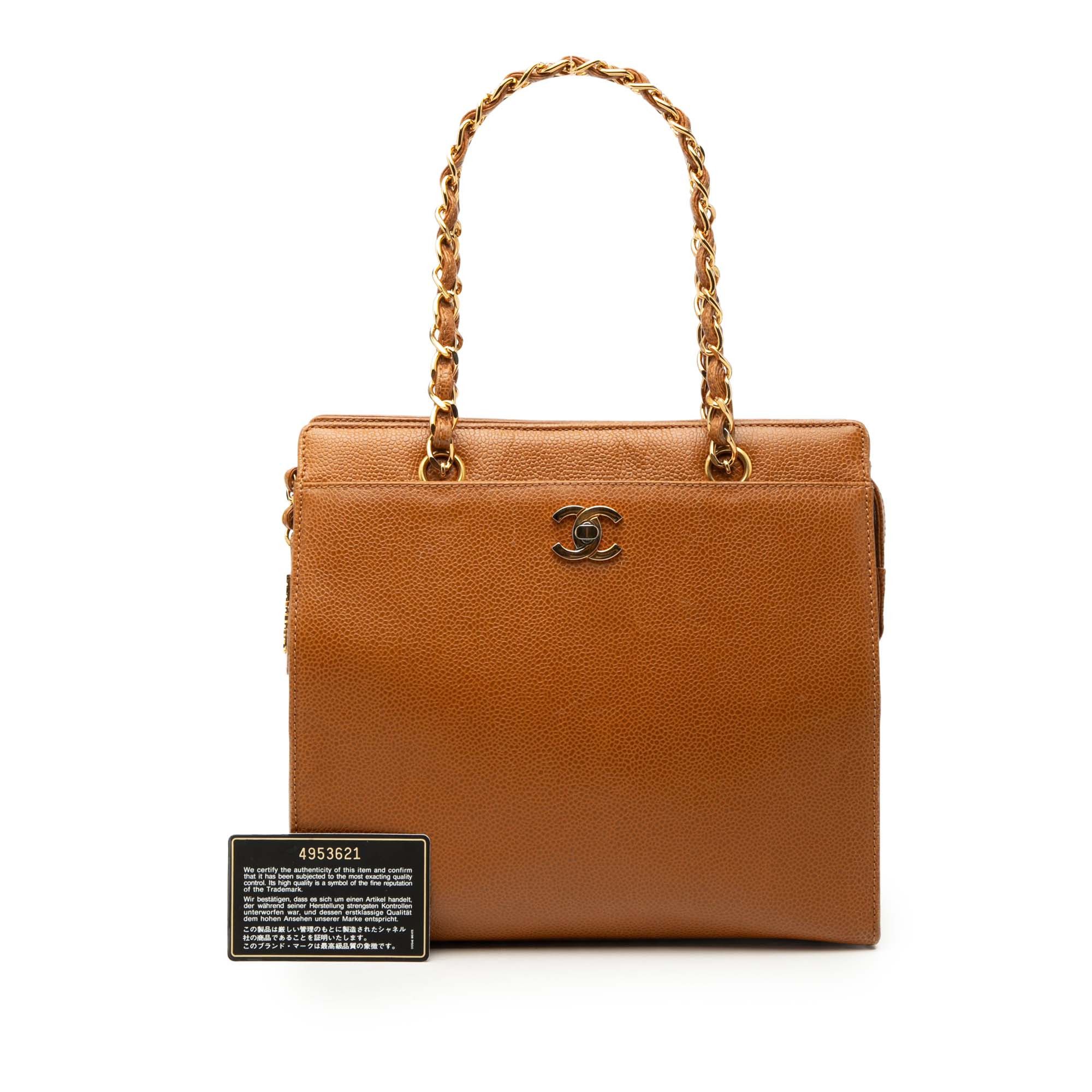 Chanel CC Caviar Chain Turn Lock Tote Size ONE SIZE - 8 Thumbnail