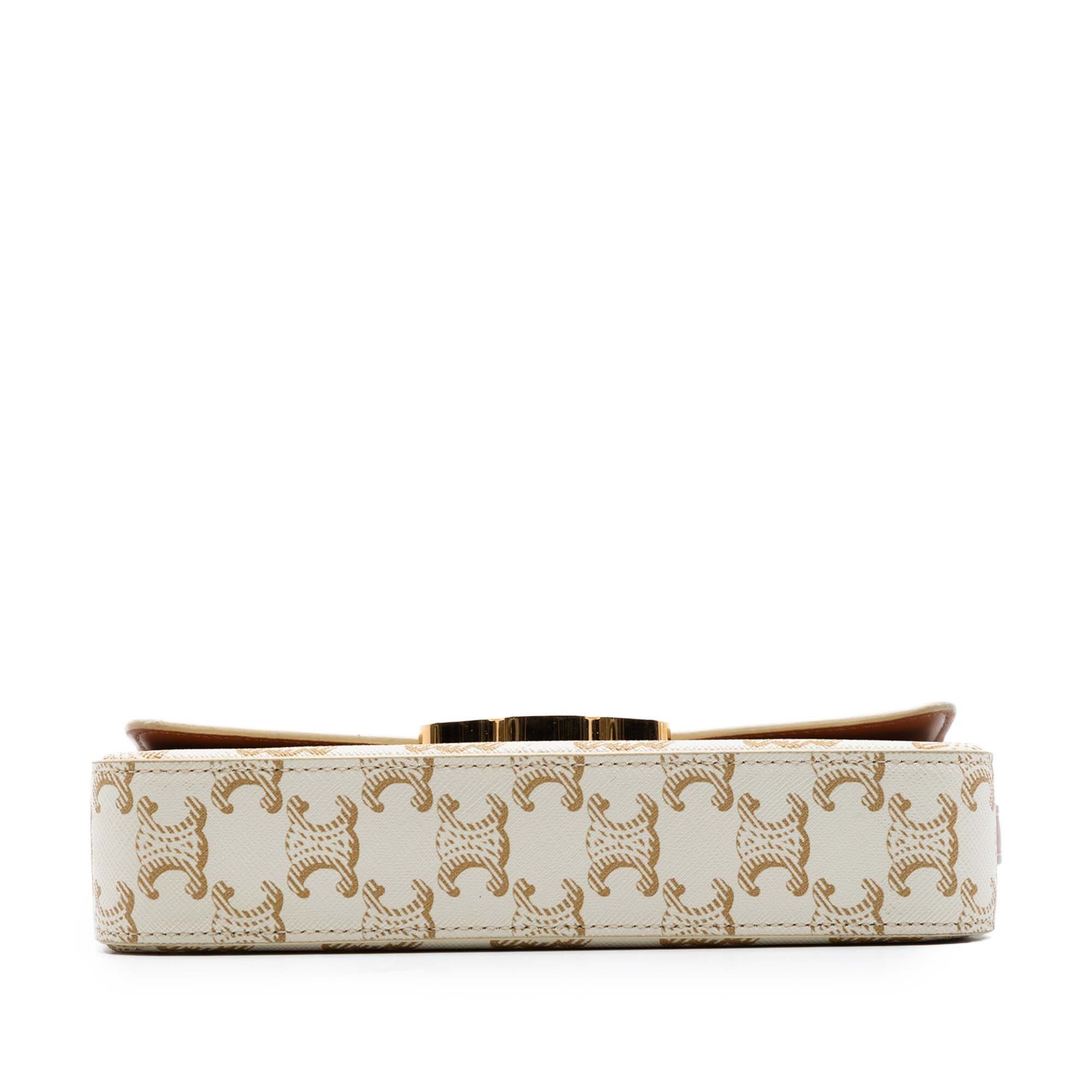 Celine Triomphe Coated Canvas Claude Shoulder Bag Size ONE SIZE - 3 Thumbnail