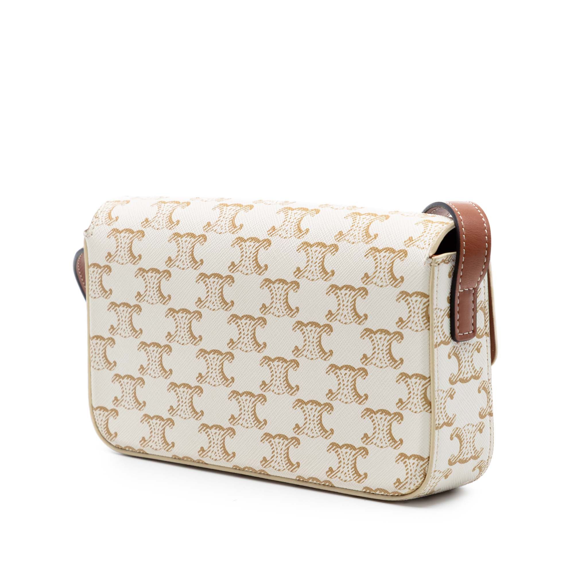 Celine Triomphe Coated Canvas Claude Shoulder Bag Size ONE SIZE - 2 Thumbnail