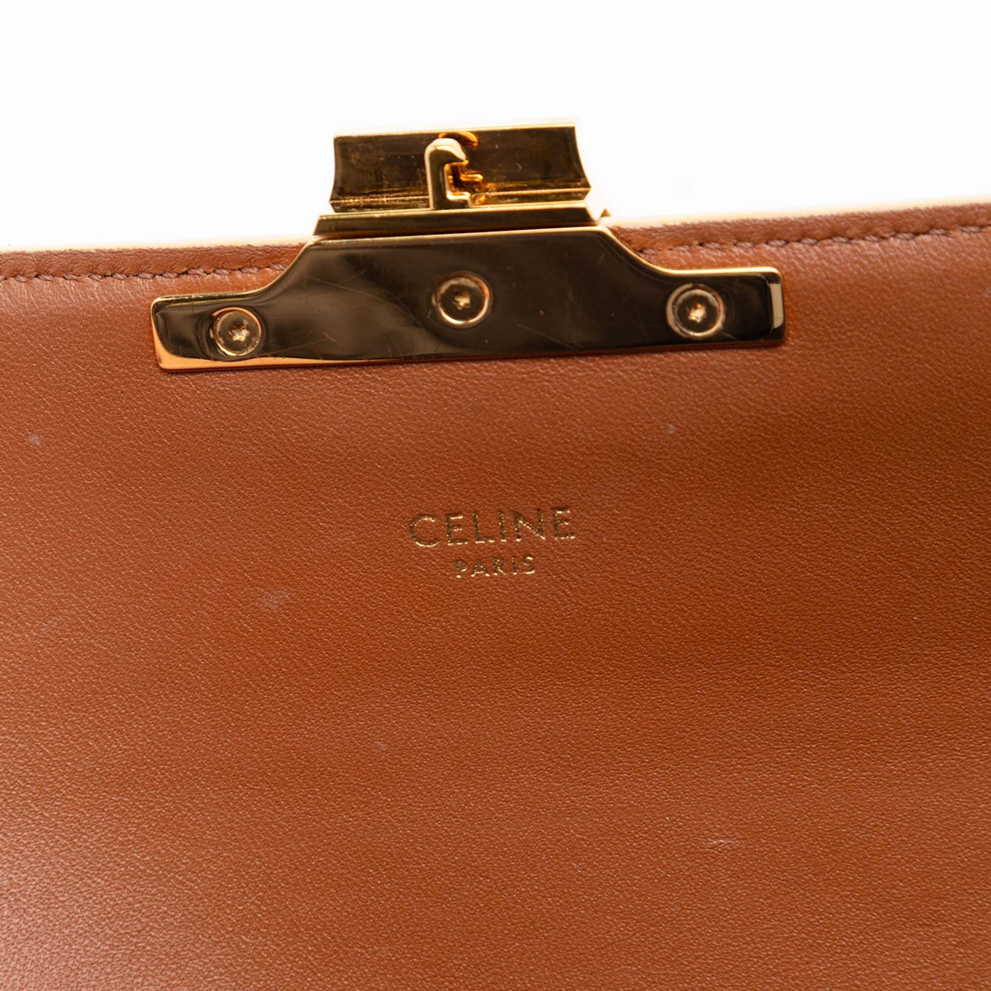 Celine Triomphe Coated Canvas Claude Shoulder Bag Size ONE SIZE - 5 Thumbnail