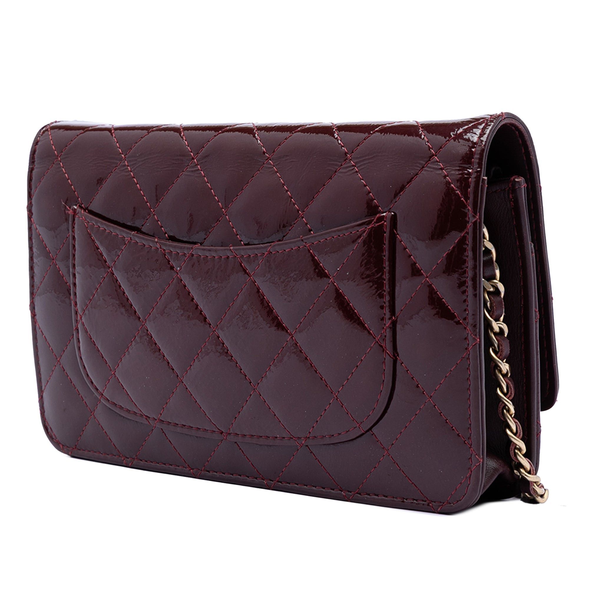 Chanel Quilted Patent Reissue 2.55 Wallet On Chain Size ONE SIZE - 2 Thumbnail