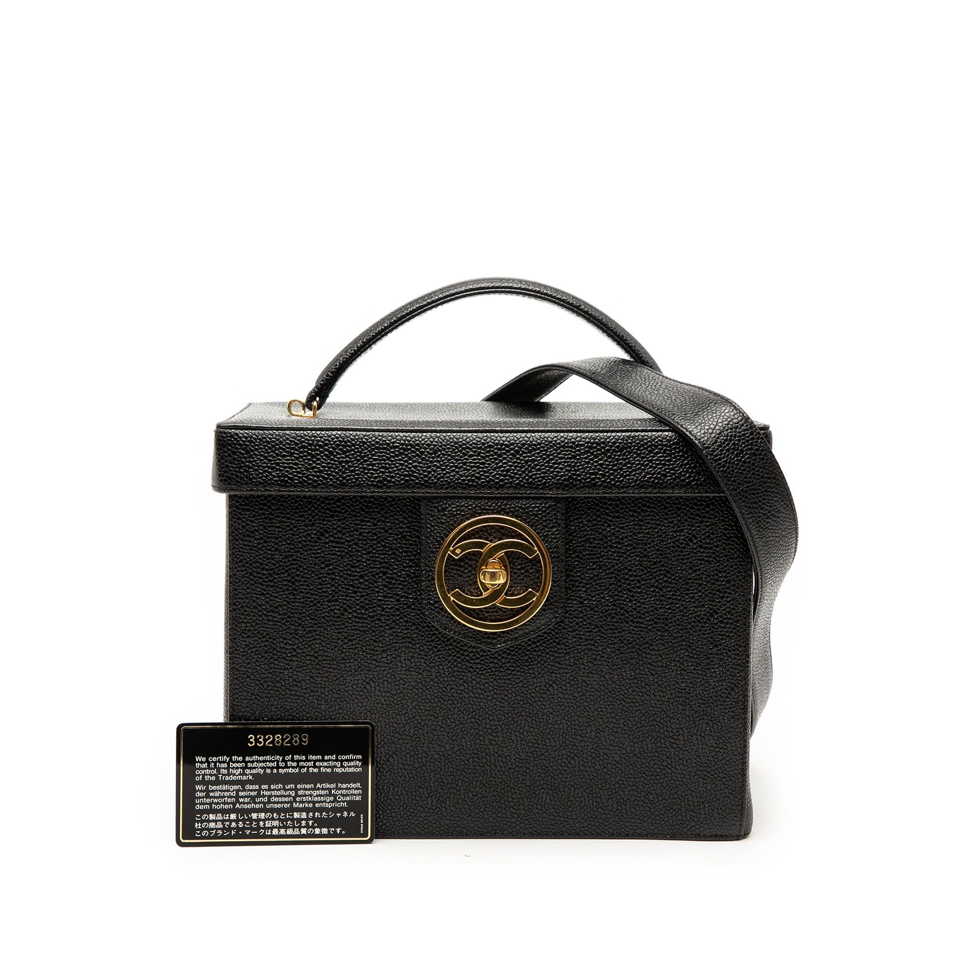 Chanel CC Caviar Vanity Box Case Size ONE SIZE - 9 Thumbnail