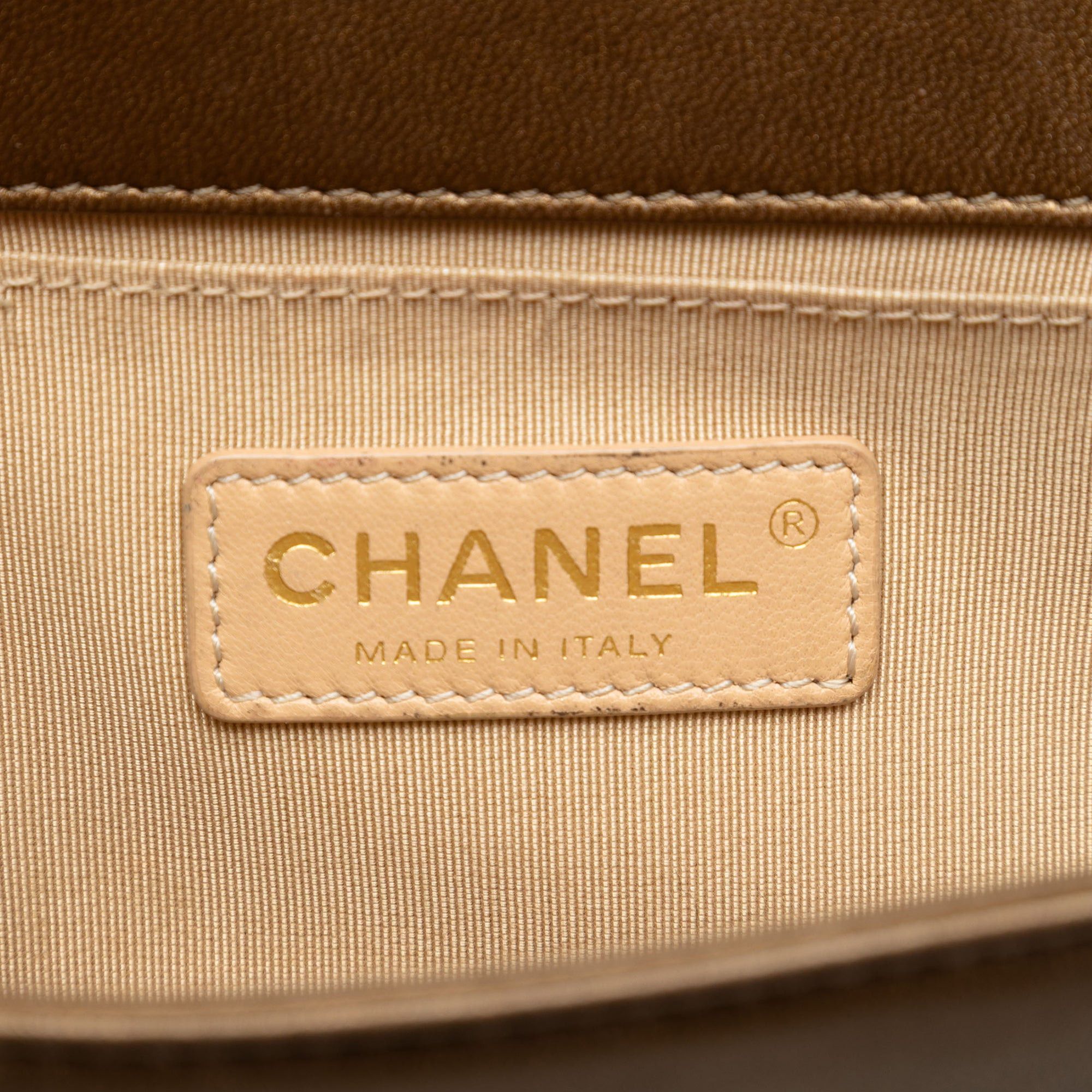 Chanel Small Quilted Metallic Lambskin Boy Flap Size ONE SIZE - 5 Thumbnail