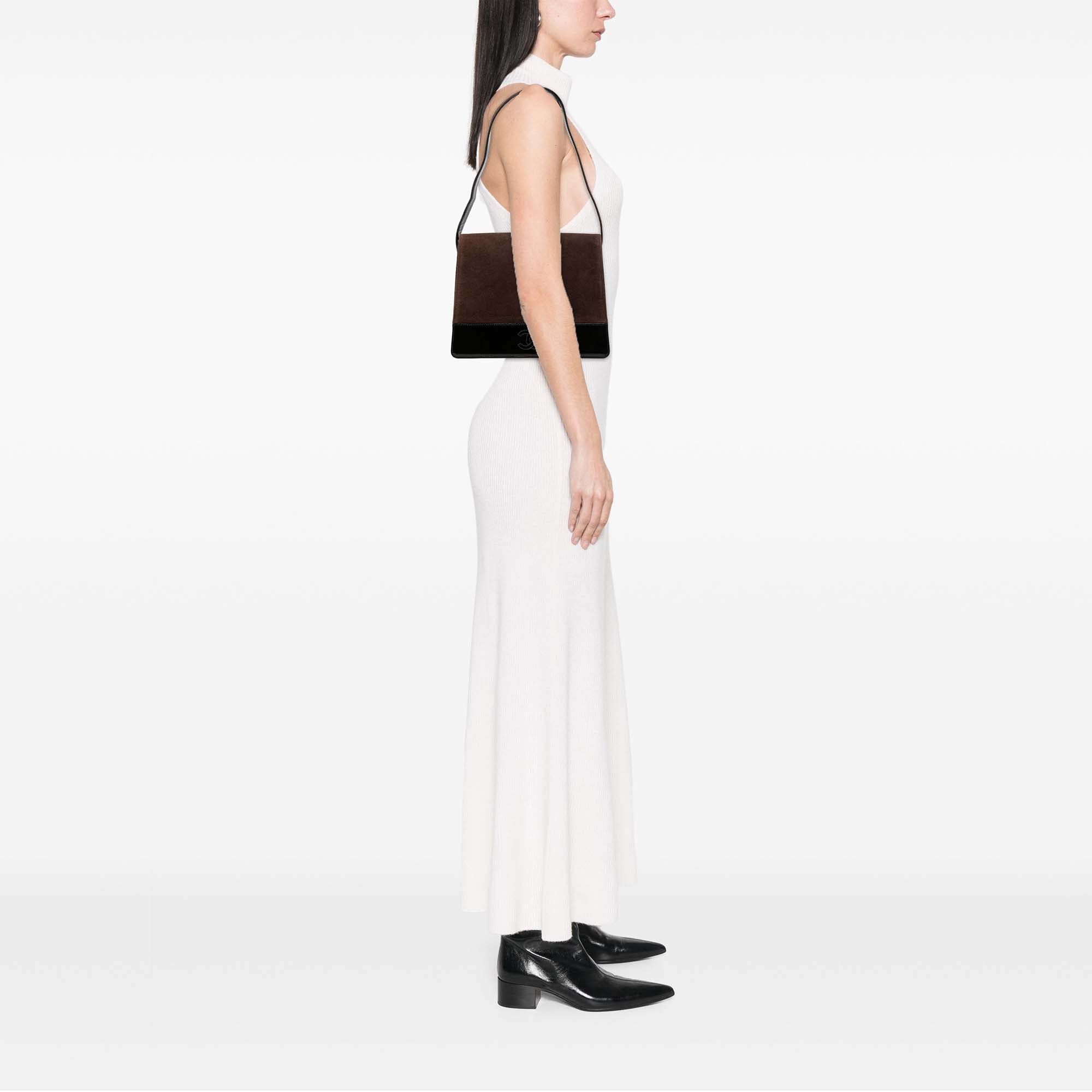 Chanel Suede Shoulder Bag Size ONE SIZE - 7 Thumbnail