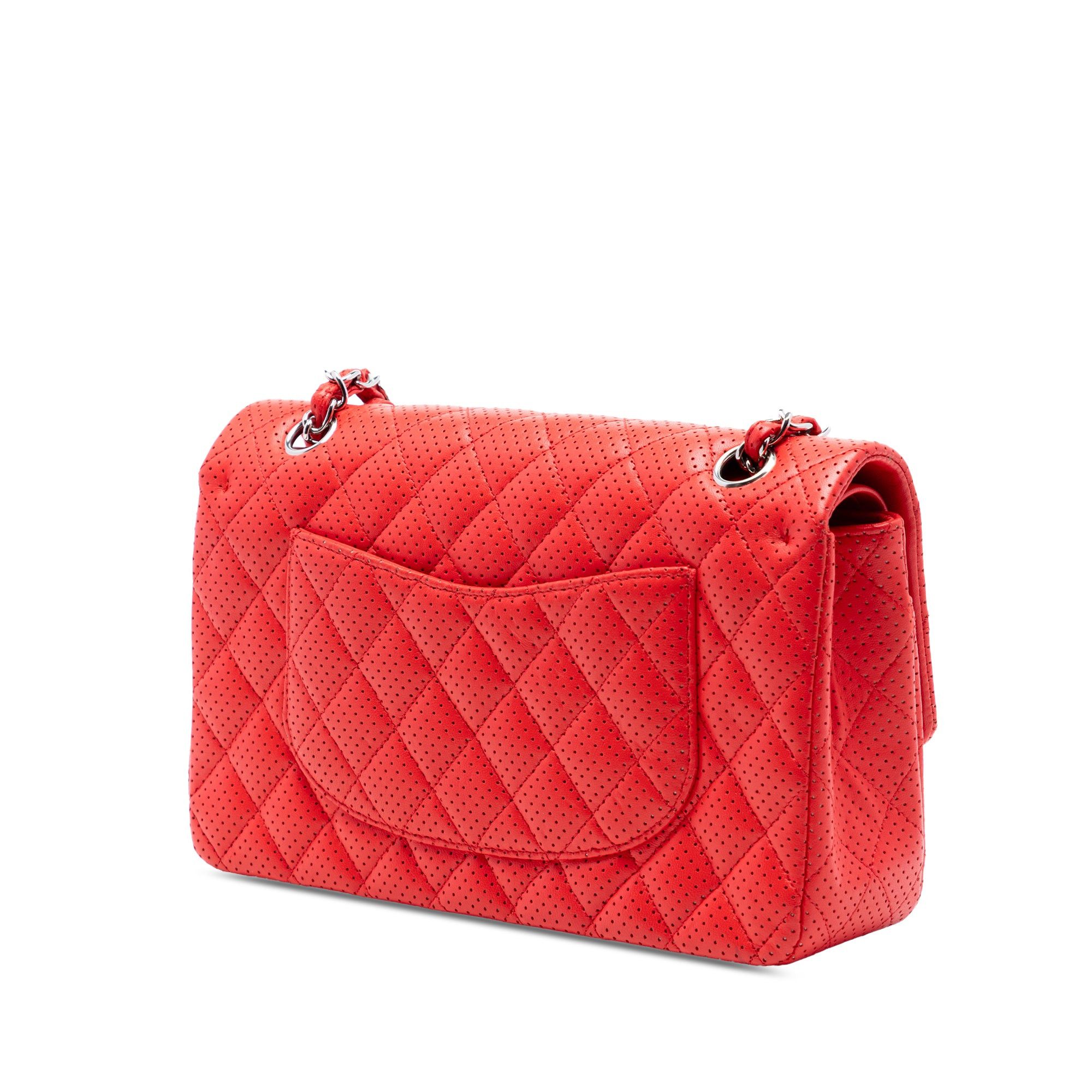 Chanel Medium Classic Perforated Lambskin Double Flap Size ONE SIZE - 2 Thumbnail
