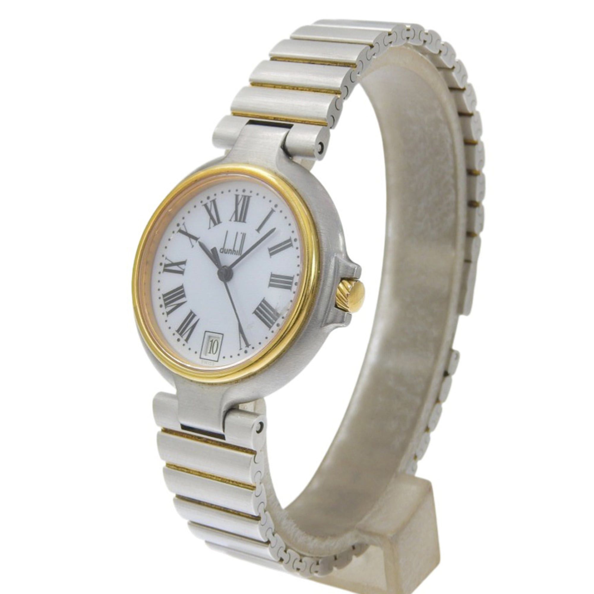 Alfred Dunhill Dunhill women's watch, stainless steel, quartz, analog, white dial. Size ONE SIZE - 2 Thumbnail