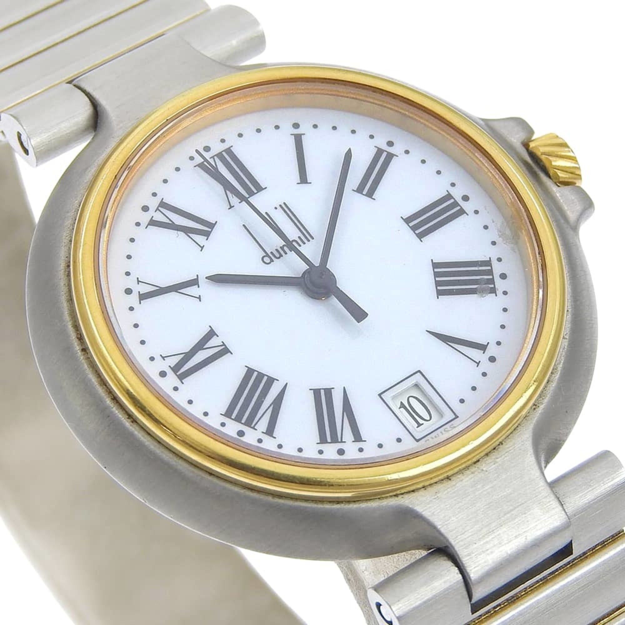 Alfred Dunhill Dunhill women's watch, stainless steel, quartz, analog, white dial. Size ONE SIZE - 3 Thumbnail